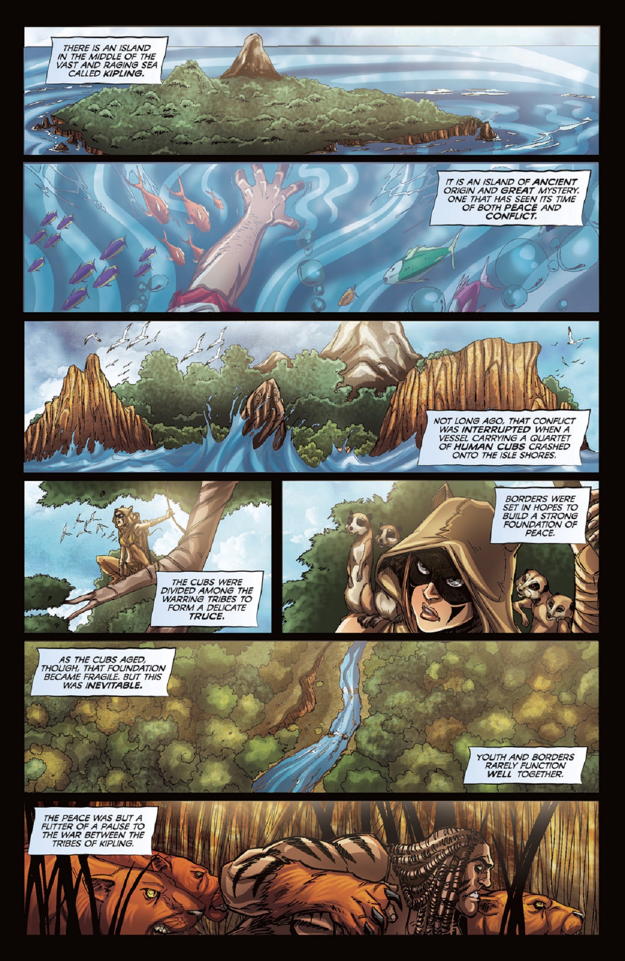 Read online Grimm Fairy Tales presents The Jungle Book: Last of the Species comic -  Issue #1 - 3