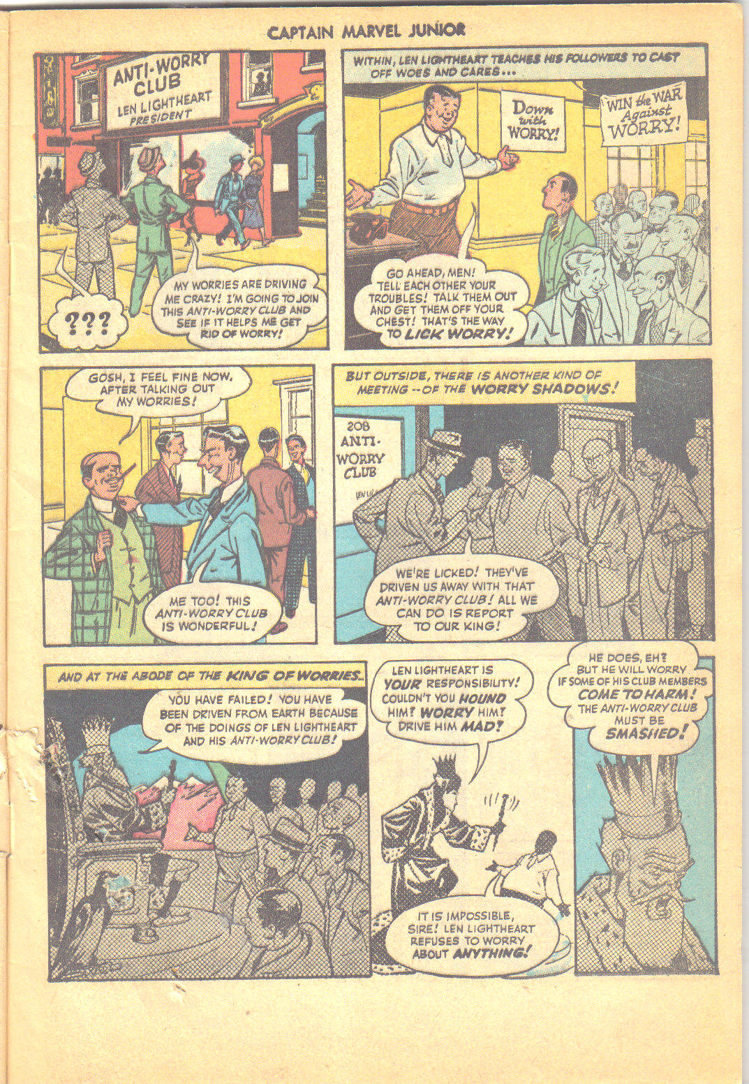 Read online Captain Marvel, Jr. comic -  Issue #70 - 6