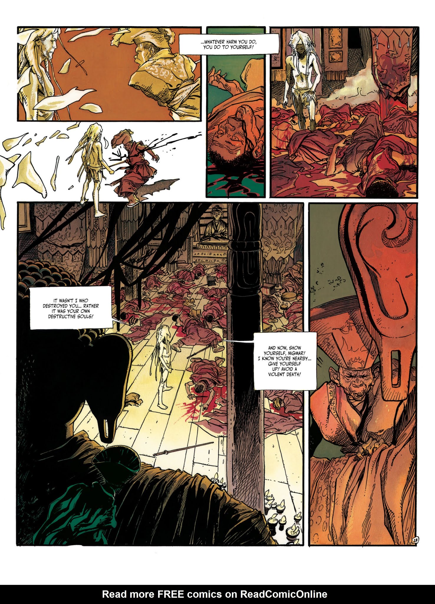 Read online The White Lama comic -  Issue #6 - 32