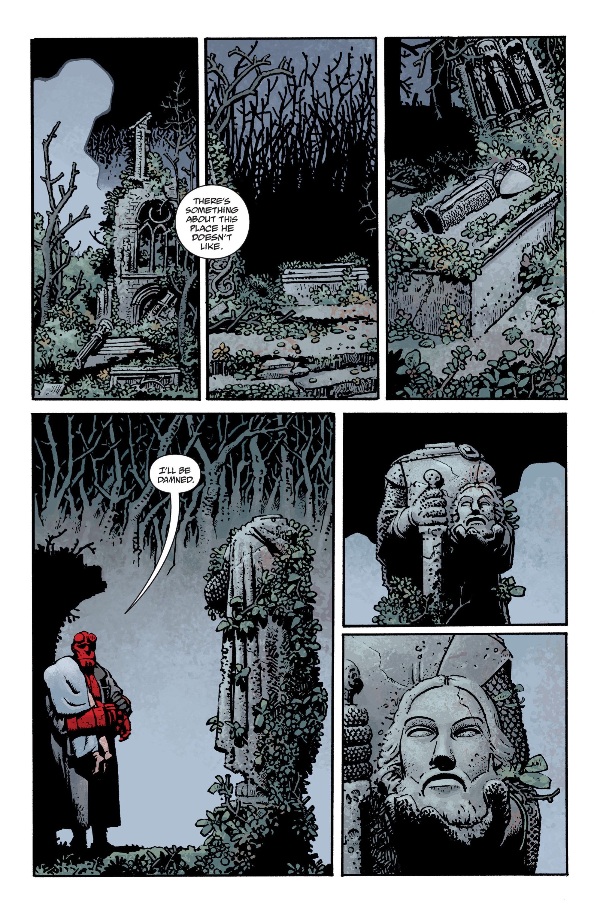 Read online Hellboy comic -  Issue #11 - 128
