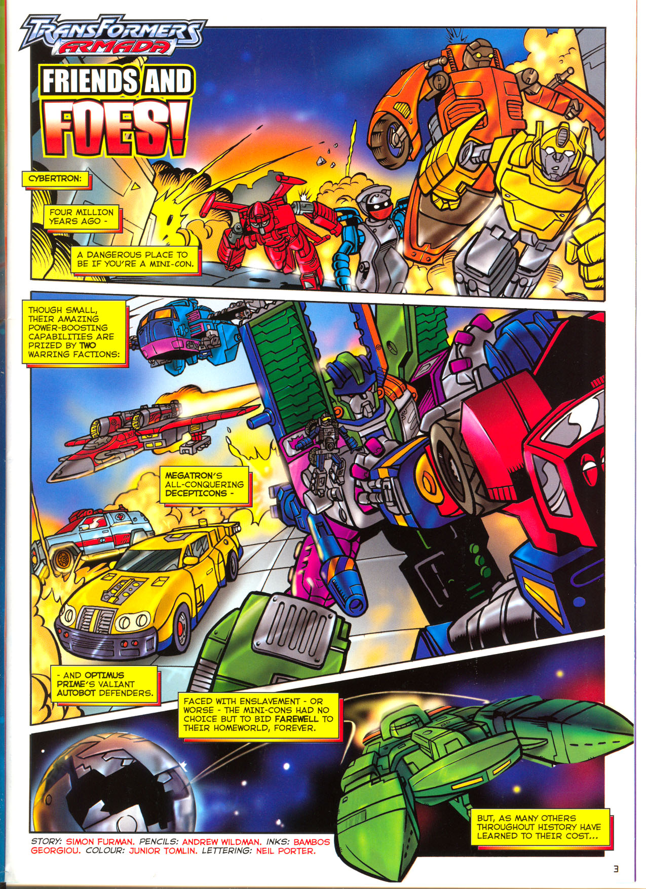 Read online Transformers: Armada (2003) comic -  Issue #2 - 2