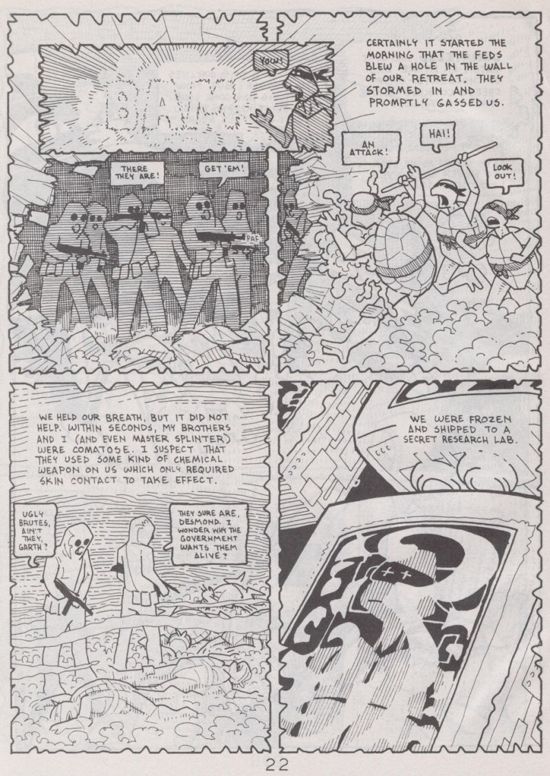 Read online Teenage Mutant Ninja Turtles (1984) comic -  Issue #41 - 23