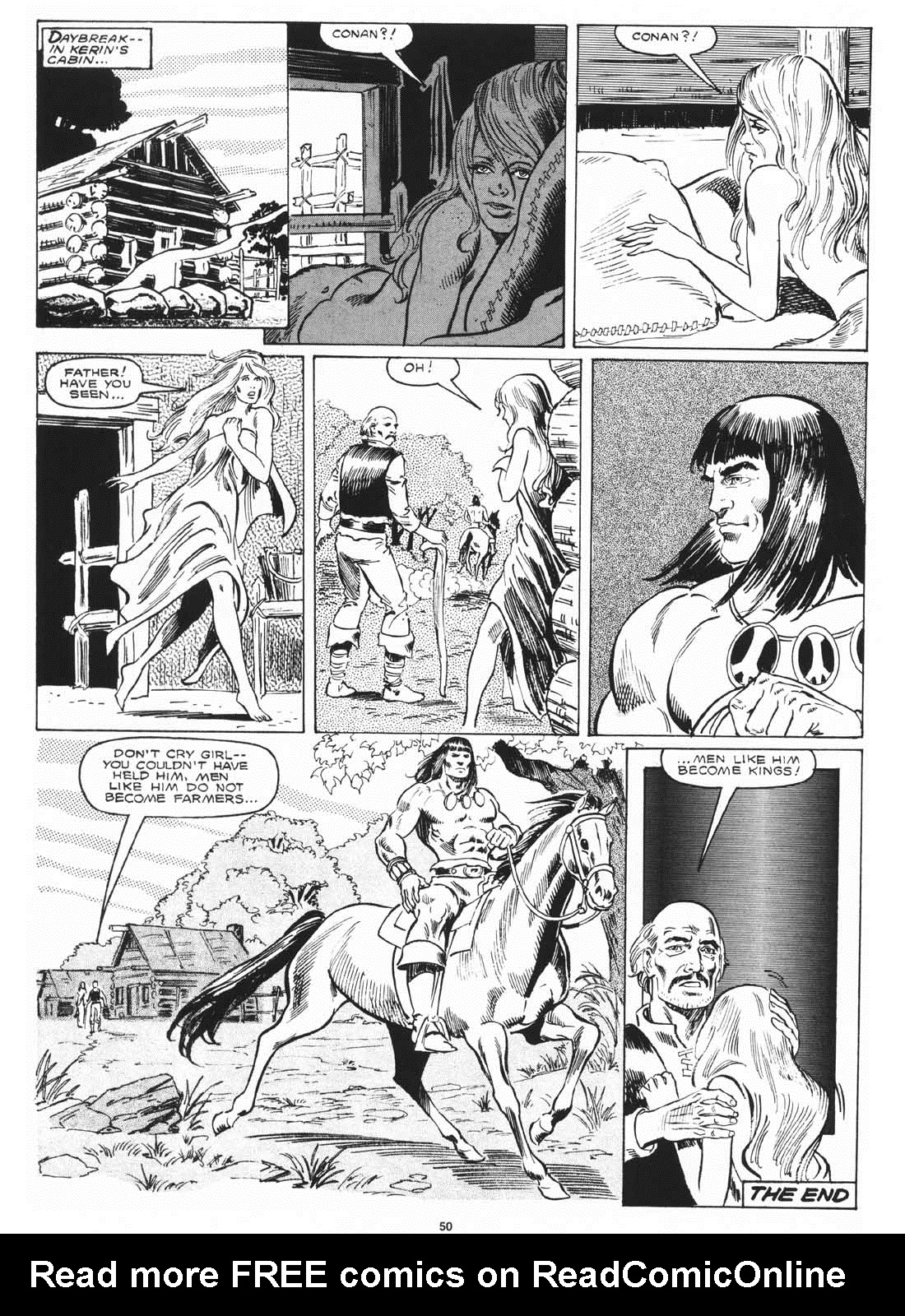 Read online The Savage Sword Of Conan comic -  Issue #171 - 52