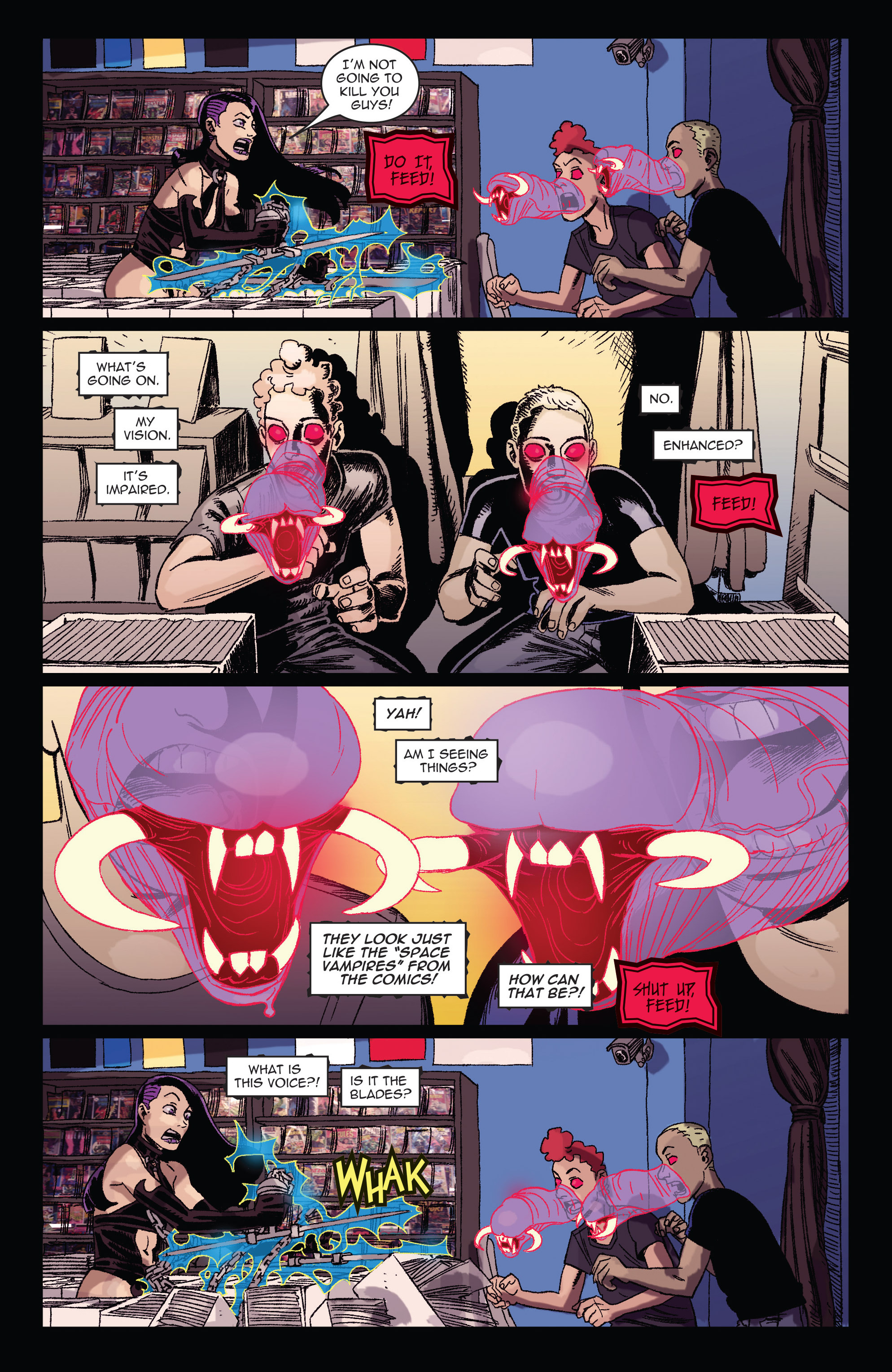 Read online Vampblade comic -  Issue #1 - 14