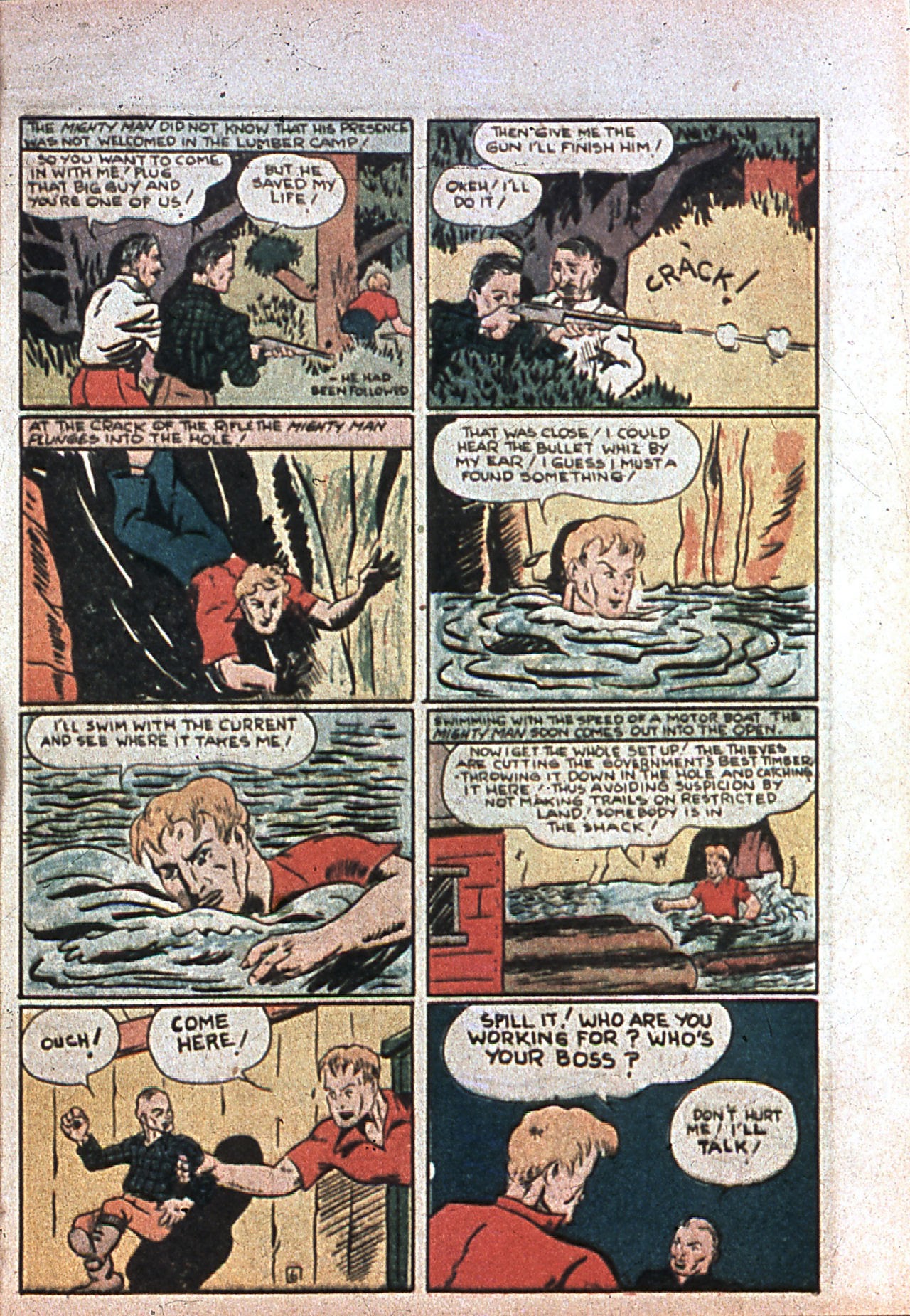 Read online Amazing Man Comics comic -  Issue #7 - 58