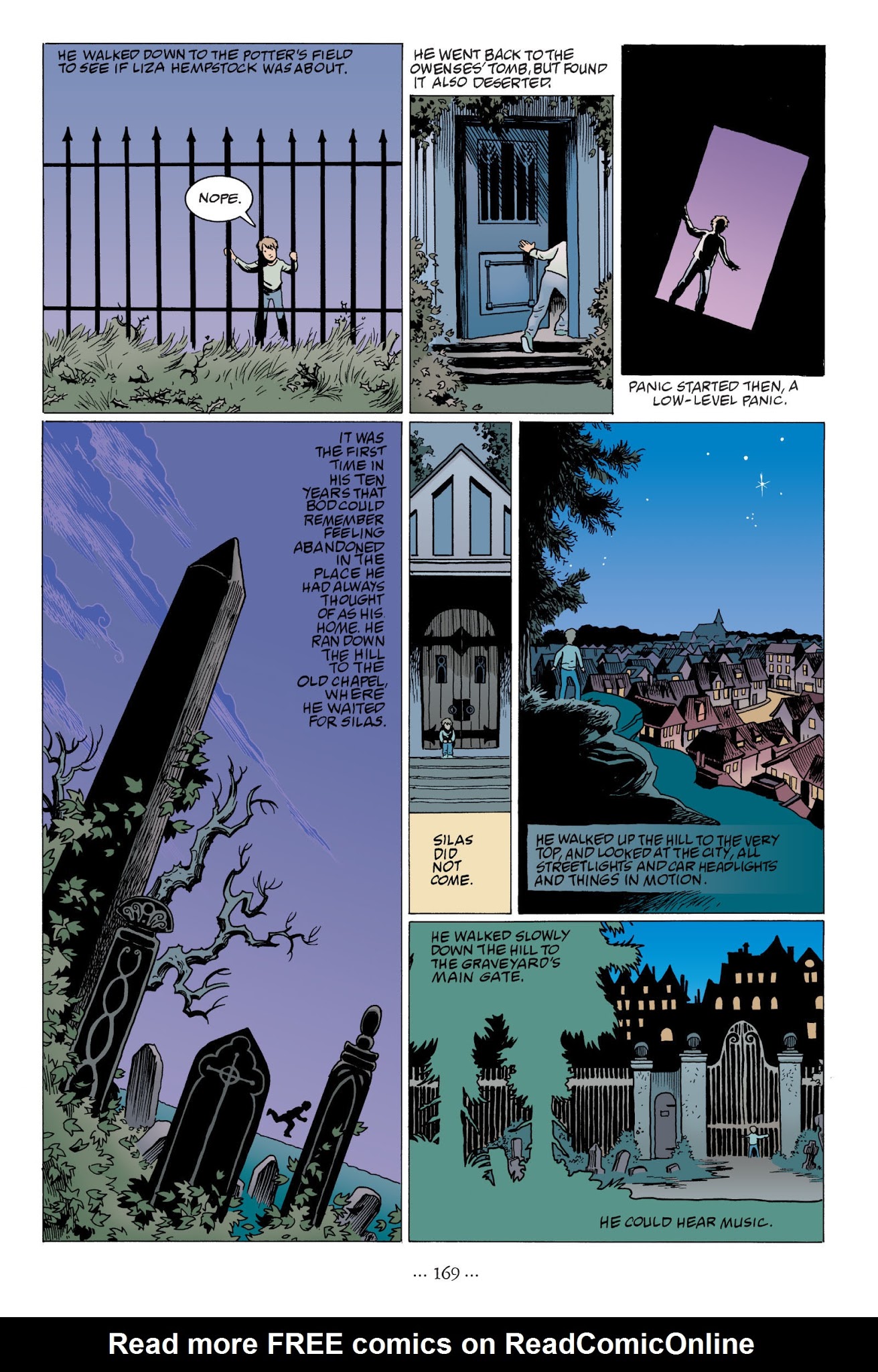 Read online The Graveyard Book: Graphic Novel comic -  Issue # TPB 1 - 174