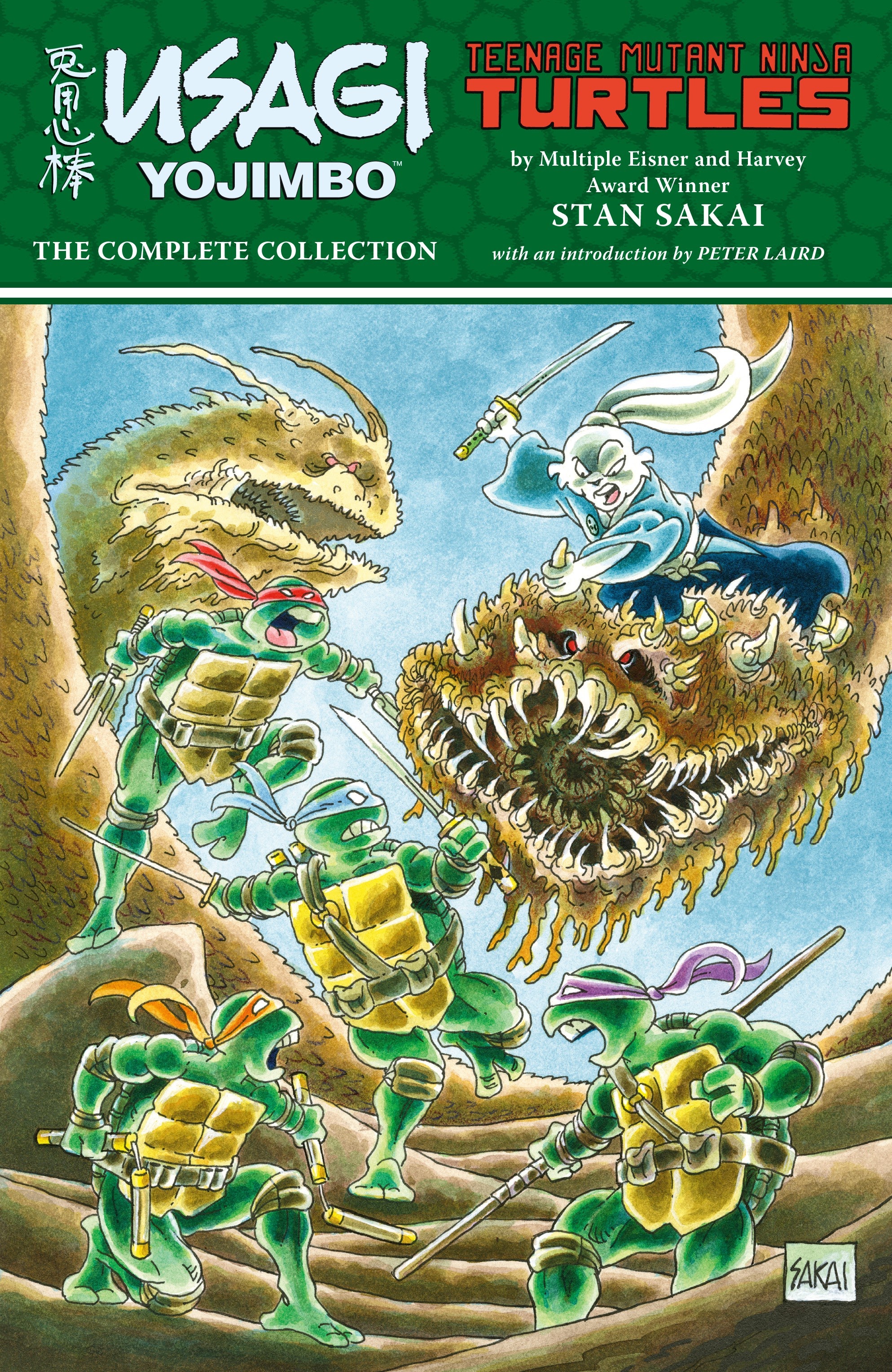 Read online Usagi Yojimbo/Teenage Mutant Ninja Turtles: The Complete Collection comic -  Issue # TPB (Part 1) - 1