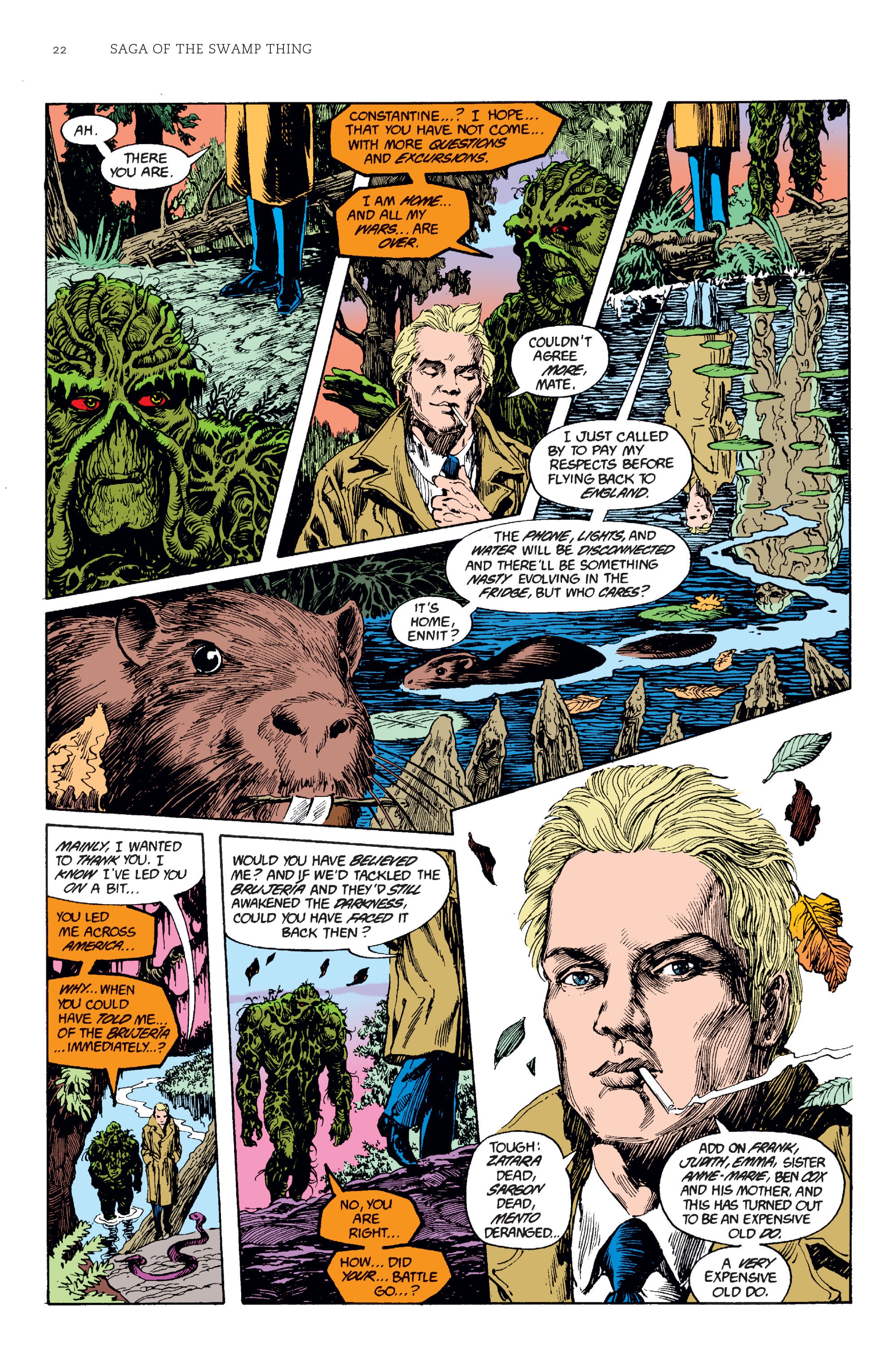 Read online Saga of the Swamp Thing comic -  Issue # TPB 5 (Part 1) - 19