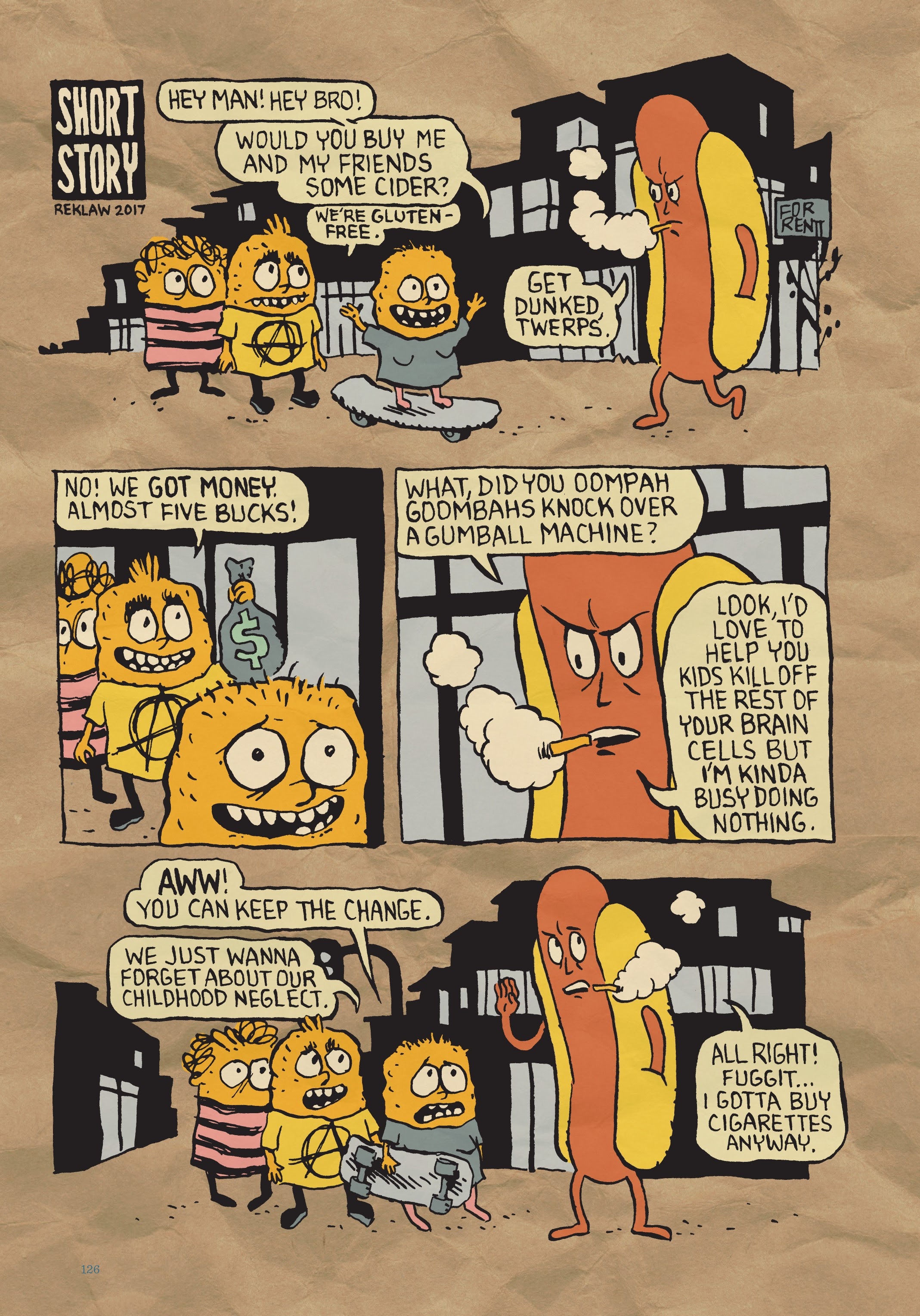 Read online Now: The New Comics Anthology comic -  Issue #5 - 127