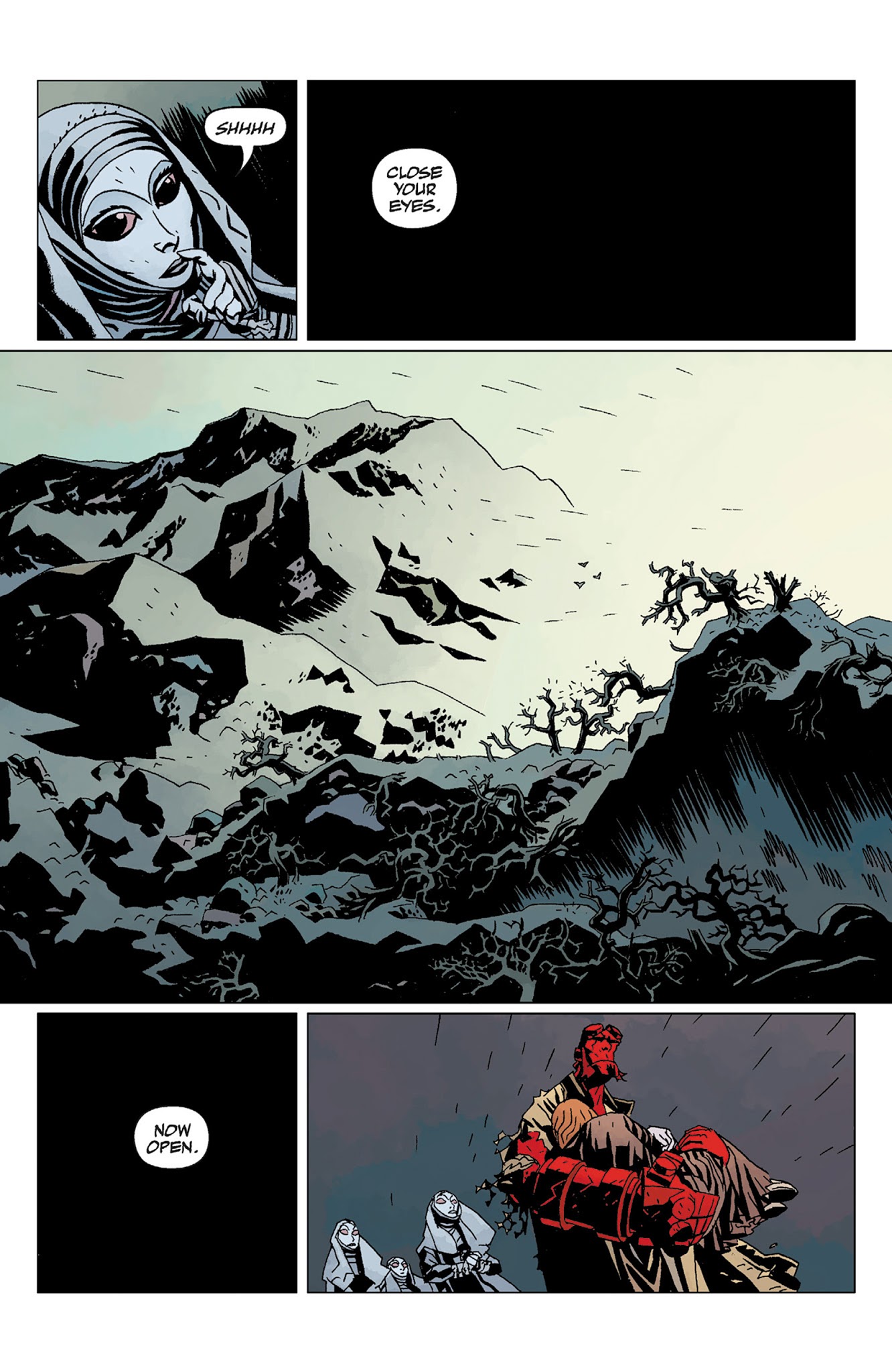 Read online Hellboy: The Wild Hunt comic -  Issue # TPB - 92