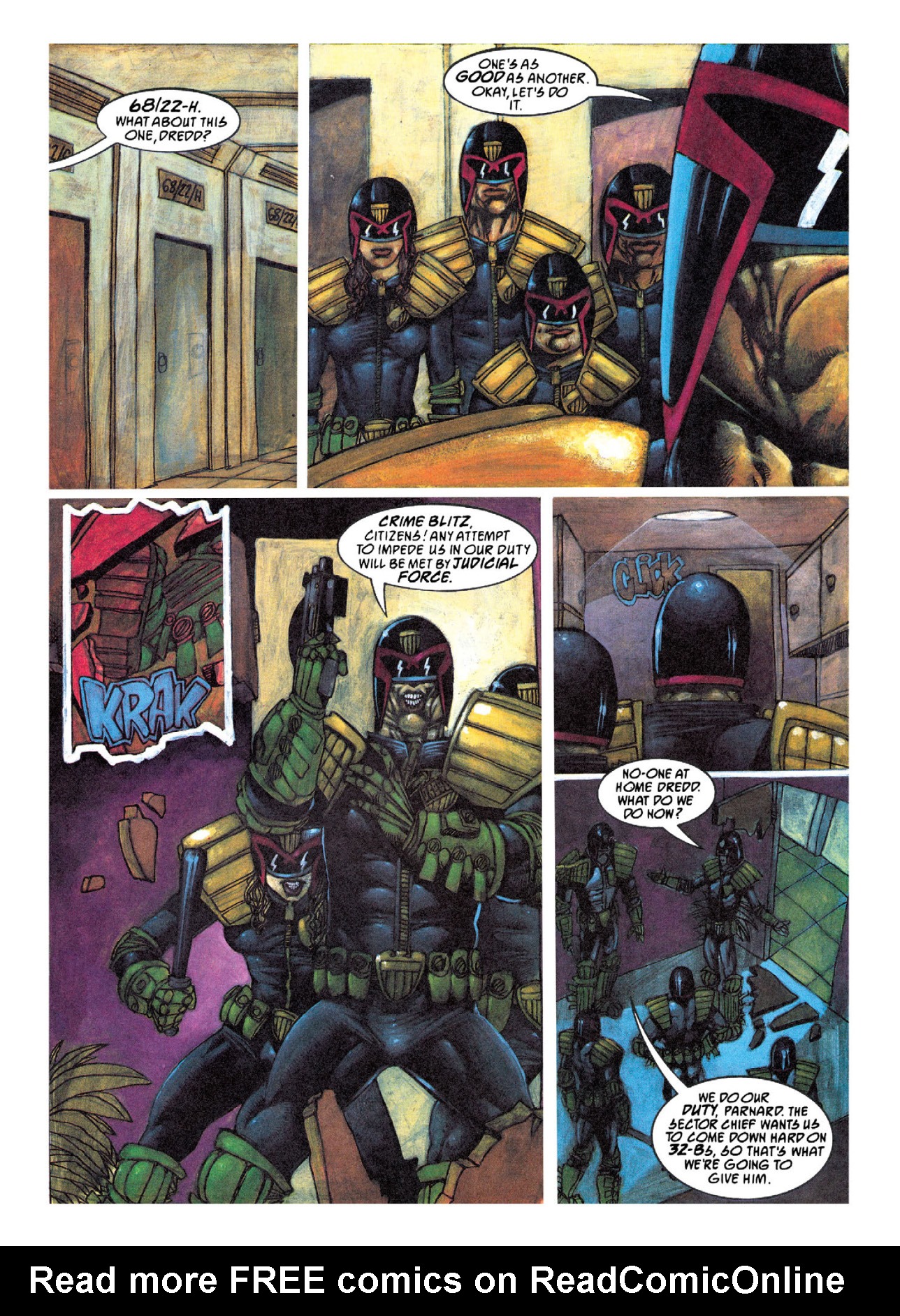 Read online Judge Dredd: The Complete Case Files comic -  Issue # TPB 26 - 305