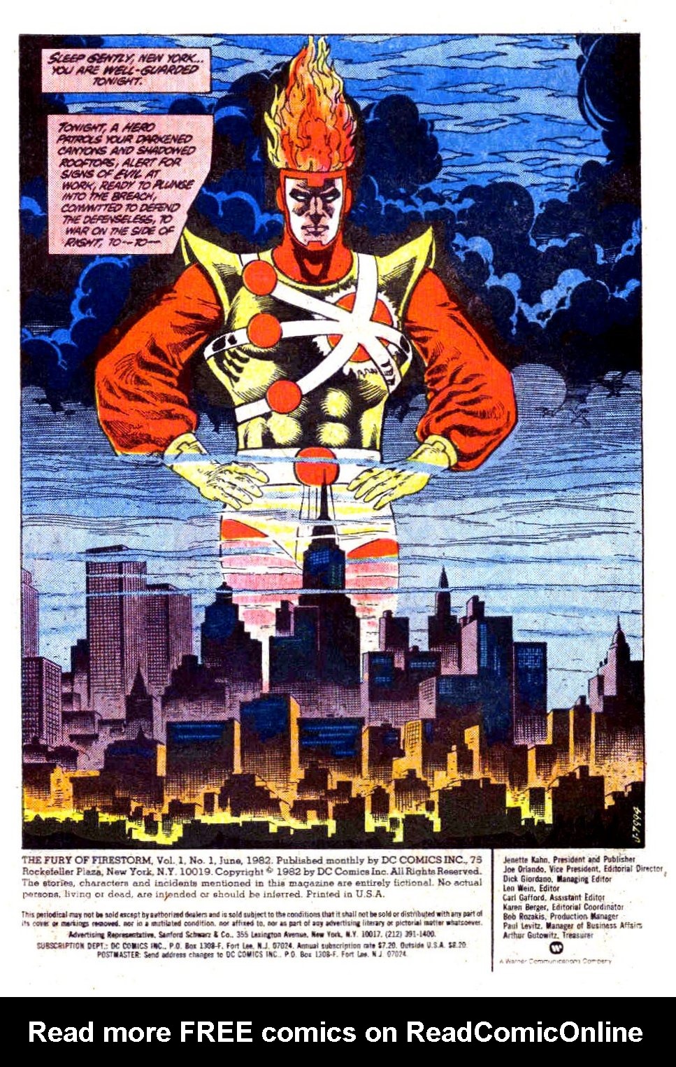 Firestorm V2 The Fury Of Firestorm 001 Viewcomic Reading Comics