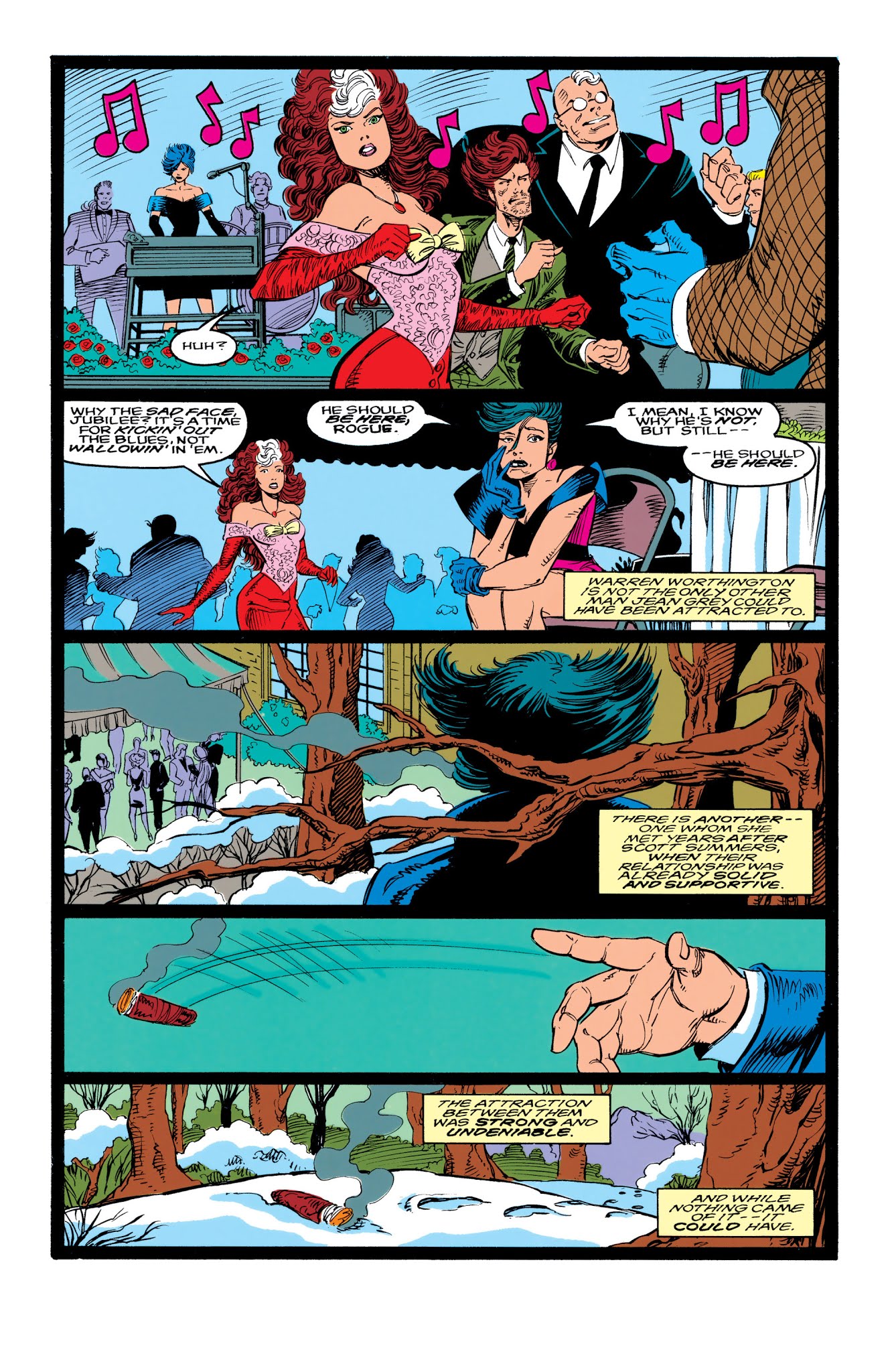 Read online X-Men: The Wedding of Cyclops and Phoenix comic -  Issue # TPB Part 4 - 55