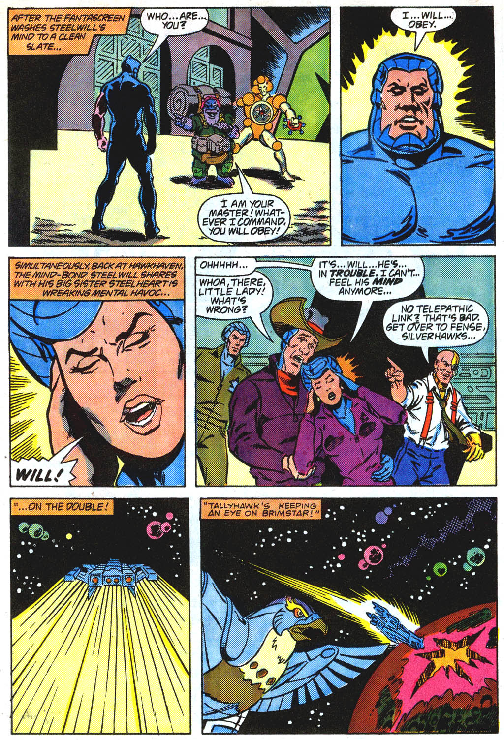 Read online SilverHawks comic -  Issue #5 - 10