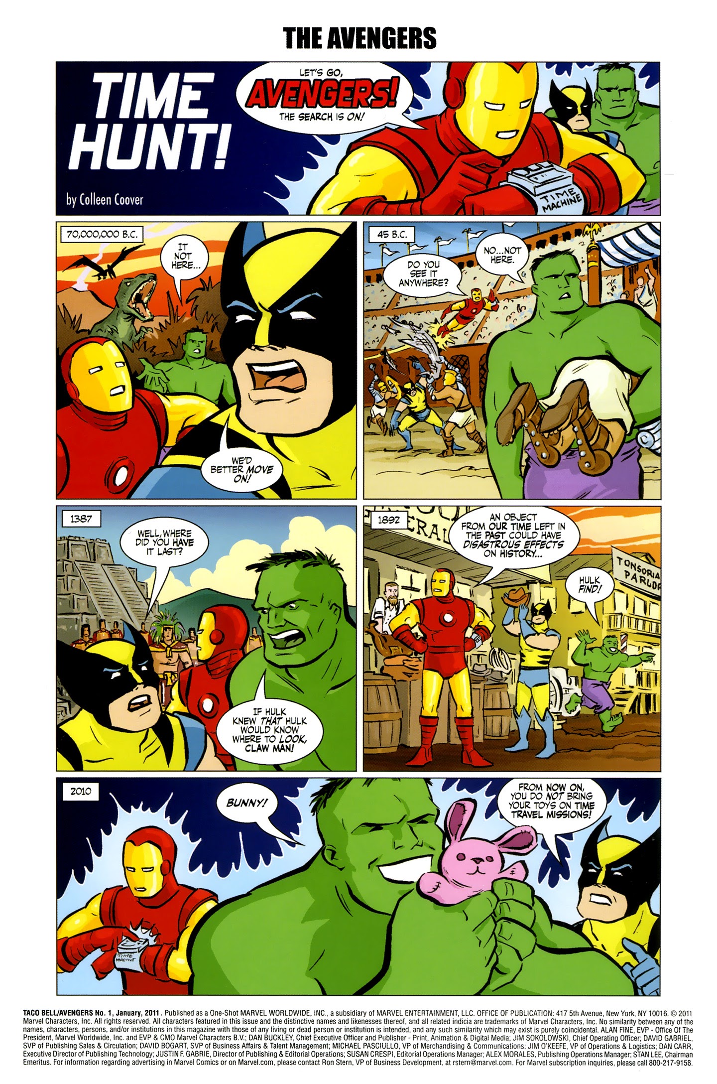 Read online Taco Bell/Avengers comic -  Issue # Full - 12