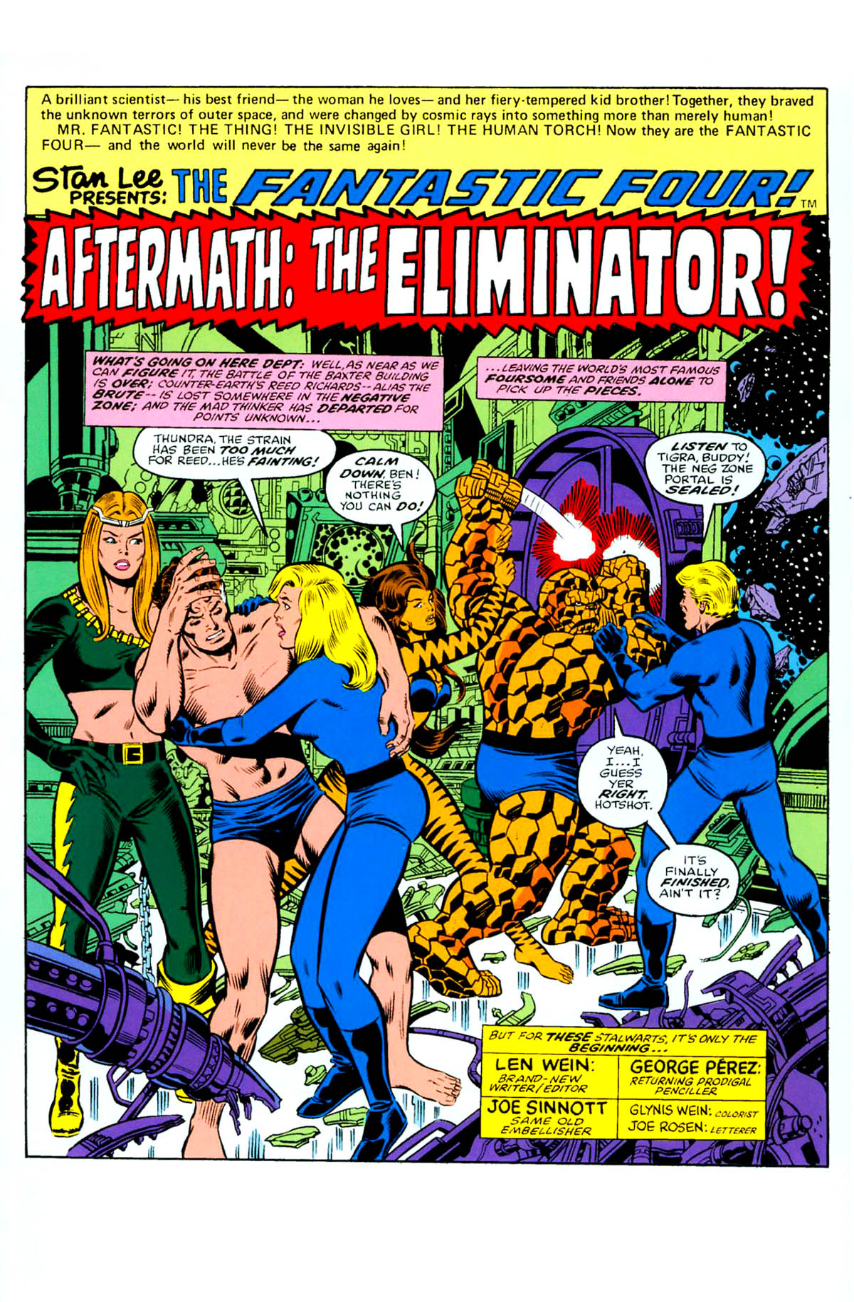 Read online Fantastic Four Visionaries: George Perez comic -  Issue # TPB 1 (Part 2) - 45