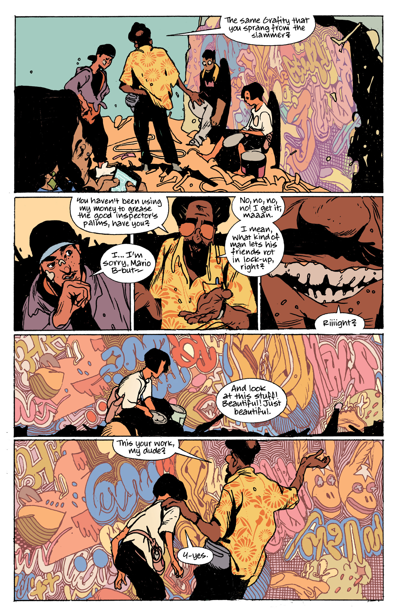 Read online Grafity’s Wall comic -  Issue # TPB - 48