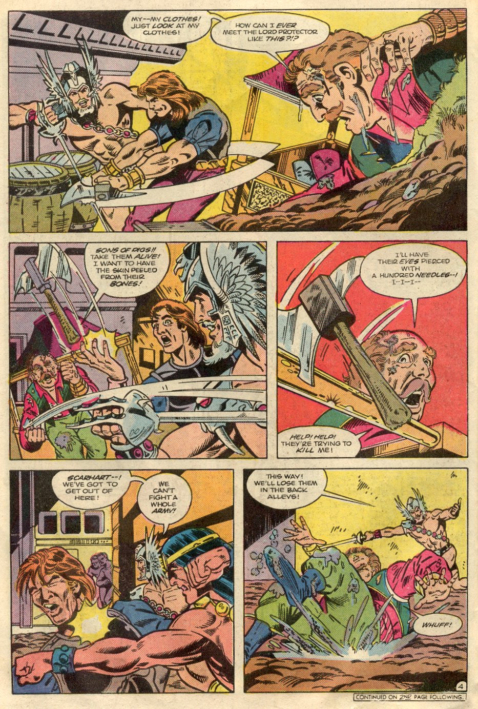 Read online Warlord (1976) comic -  Issue #88 - 4