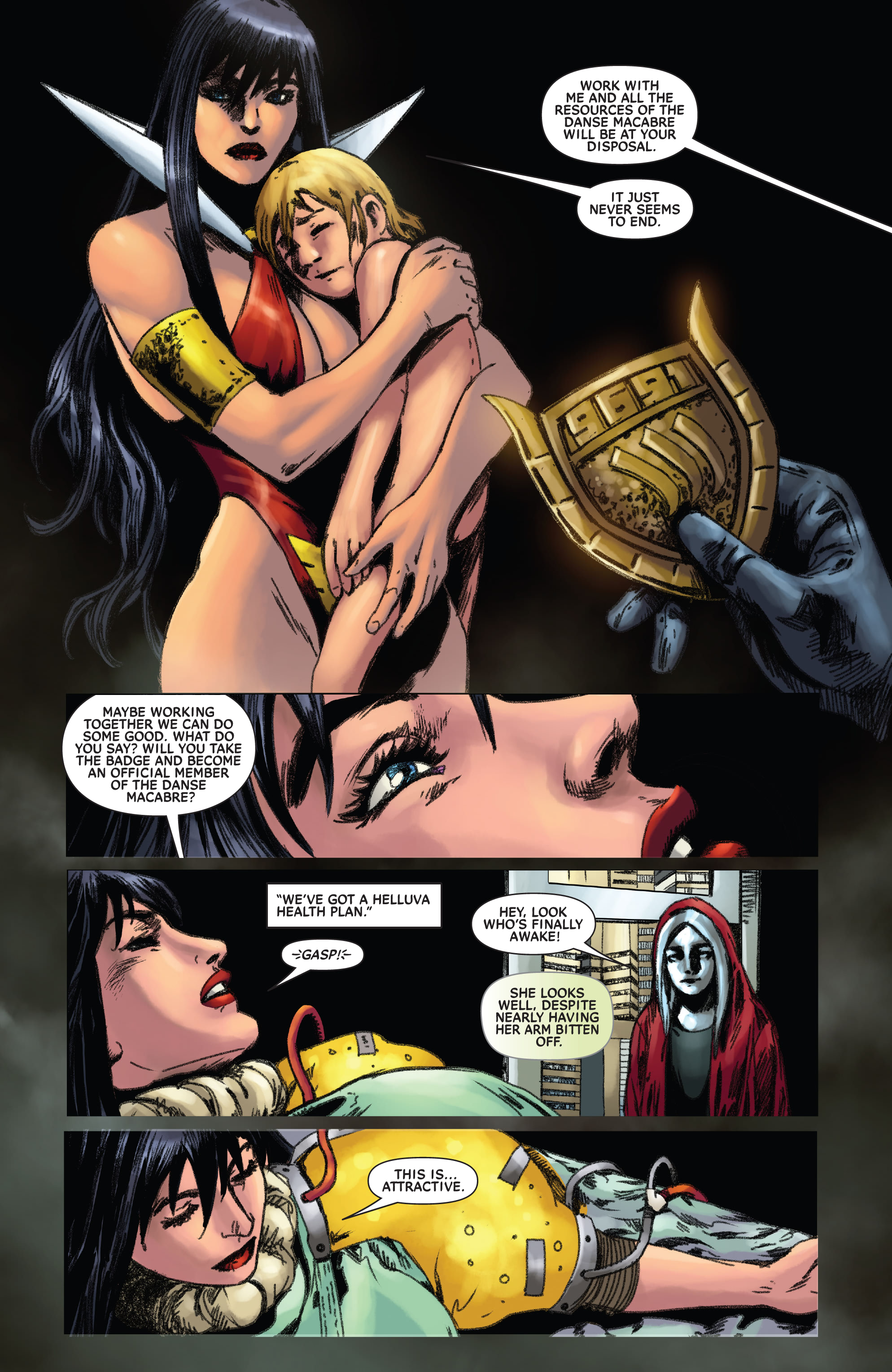 Read online Vampirella Strikes (2022) comic -  Issue #2 - 18