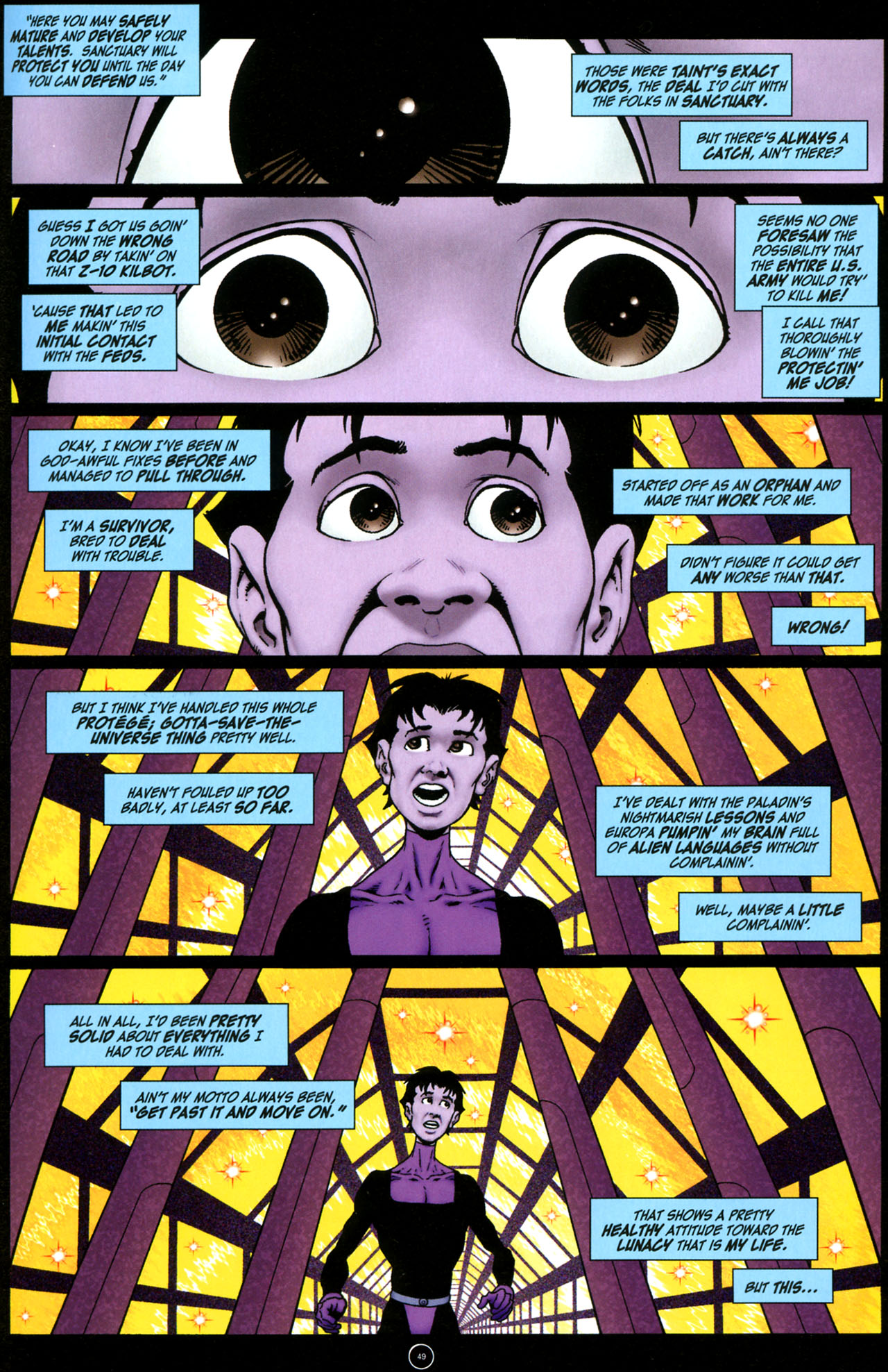 Read online Kid Kosmos: Kidnapped comic -  Issue # TPB - 46