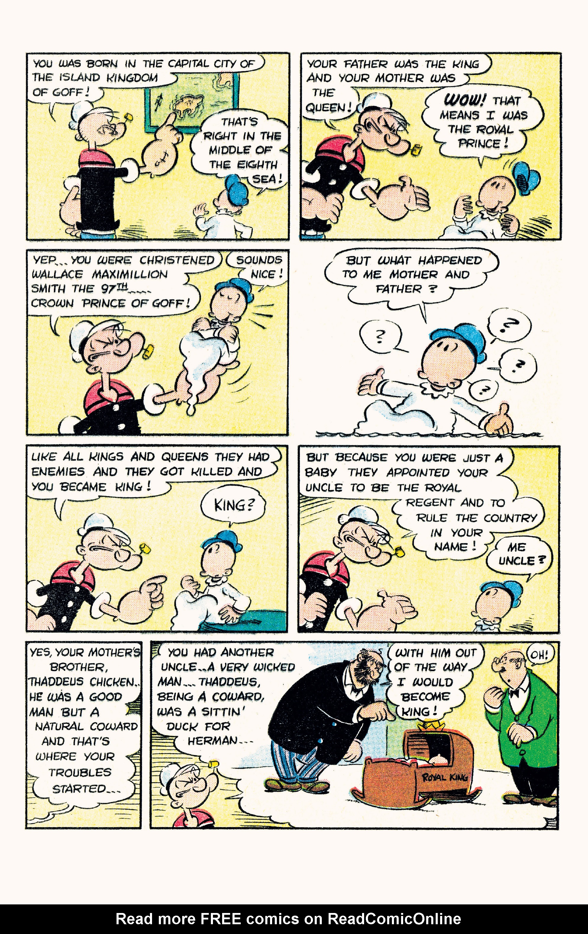 Read online Classic Popeye comic -  Issue #46 - 4