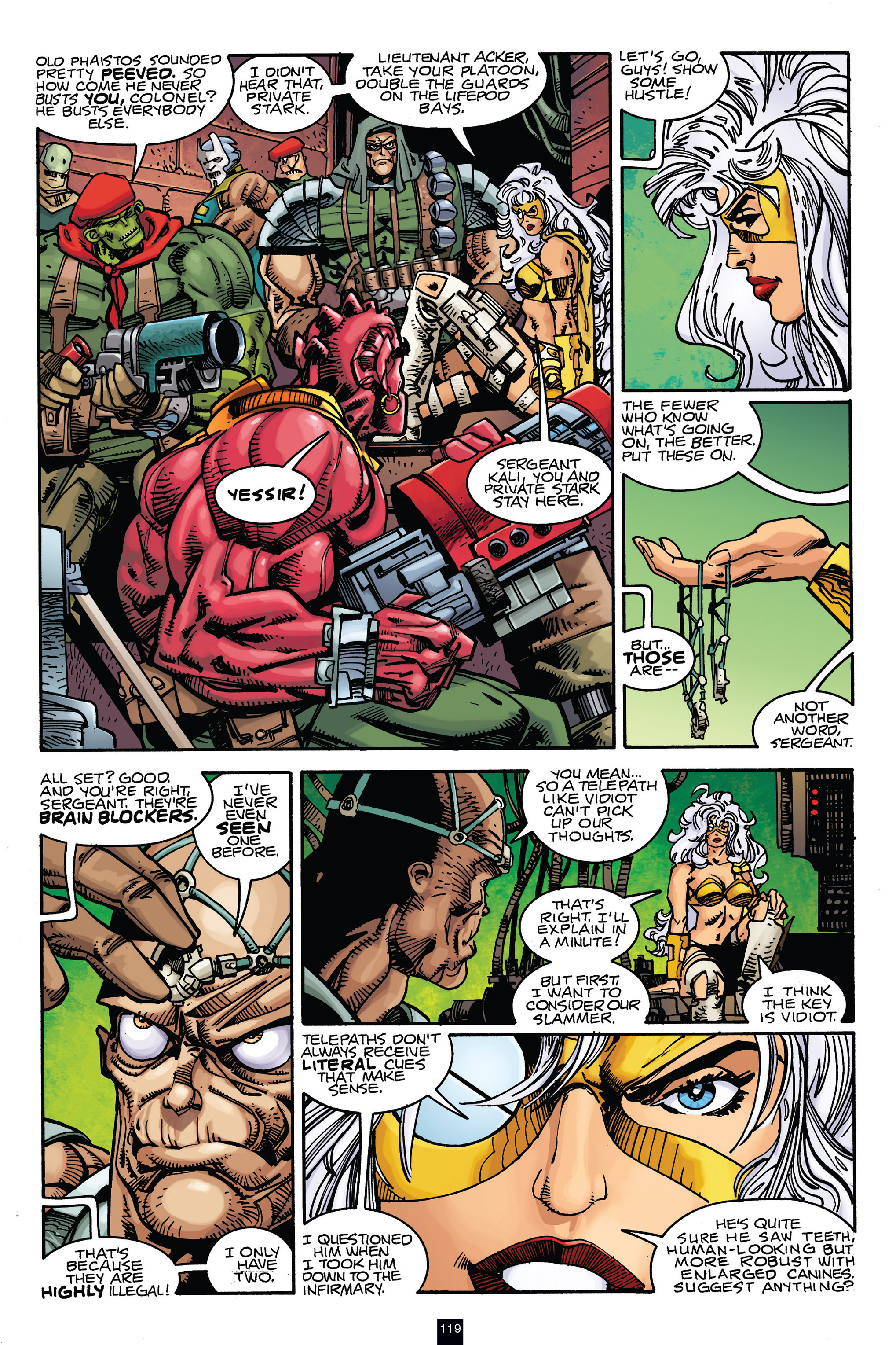 Read online Star Slammers, The Complete Collection comic -  Issue # TPB - 116