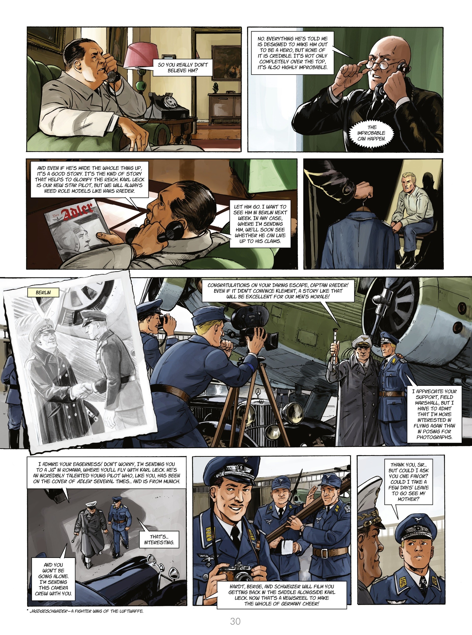 Read online Wings of War Adler comic -  Issue #4 - 32