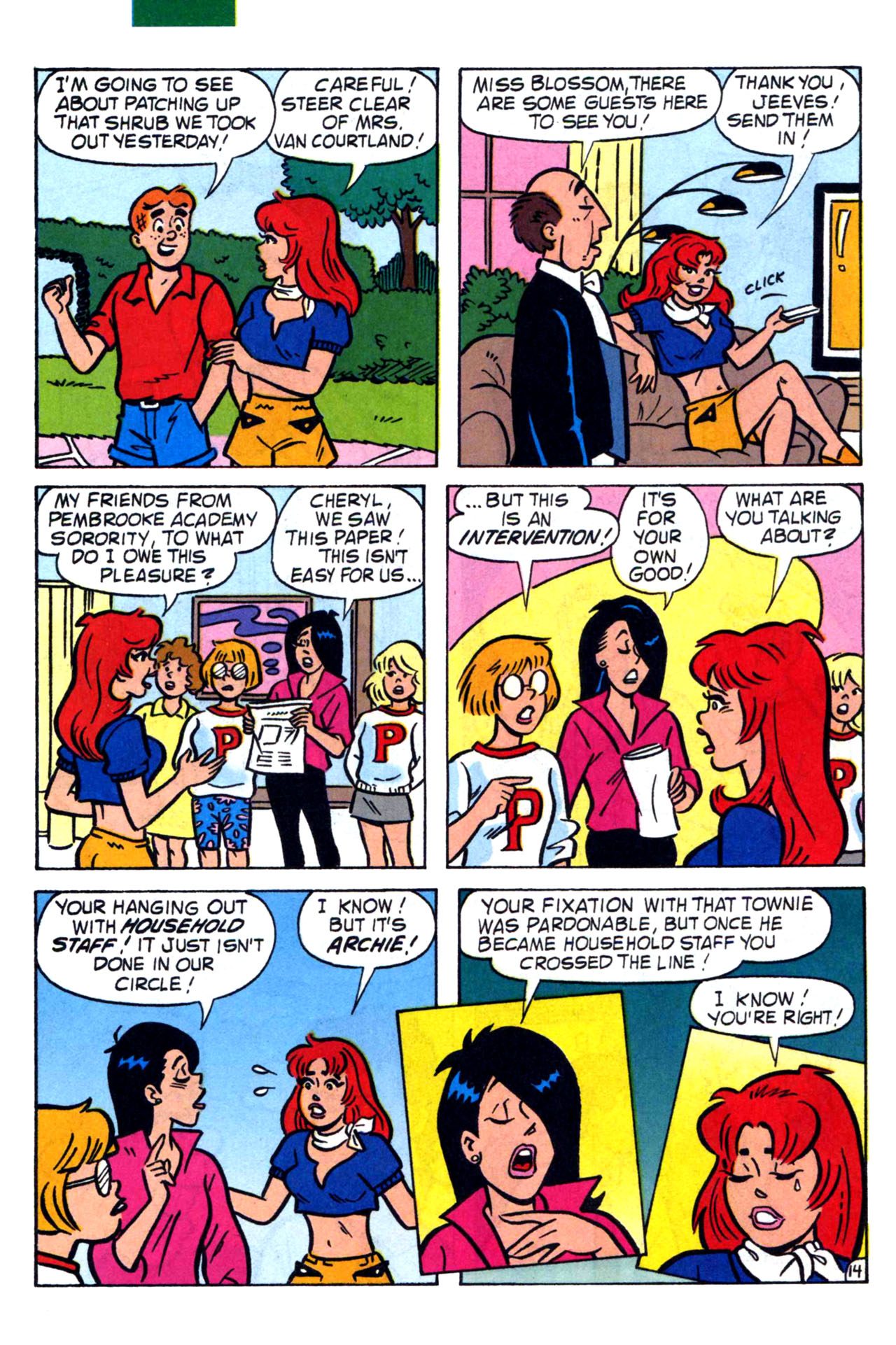 Read online Cheryl Blossom (1995) comic -  Issue #2 - 22