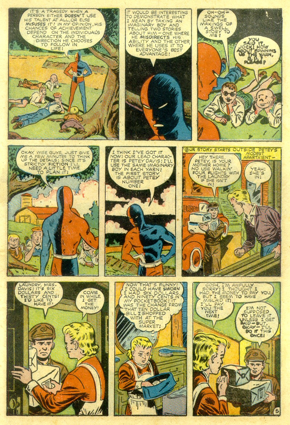 Read online Daredevil (1941) comic -  Issue #50 - 7