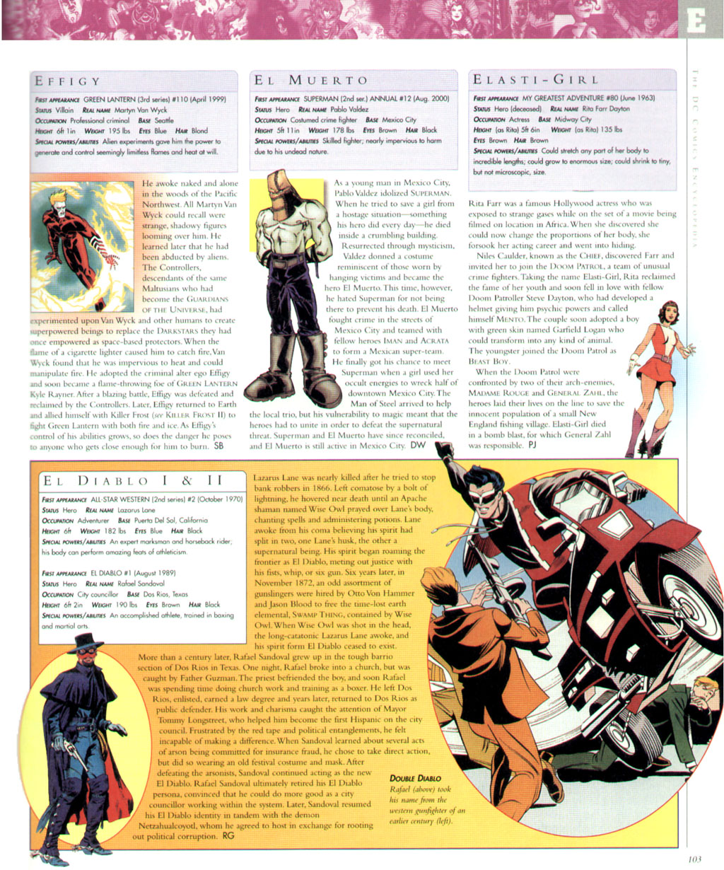 Read online The DC Comics Encyclopedia comic -  Issue # TPB 1 - 104