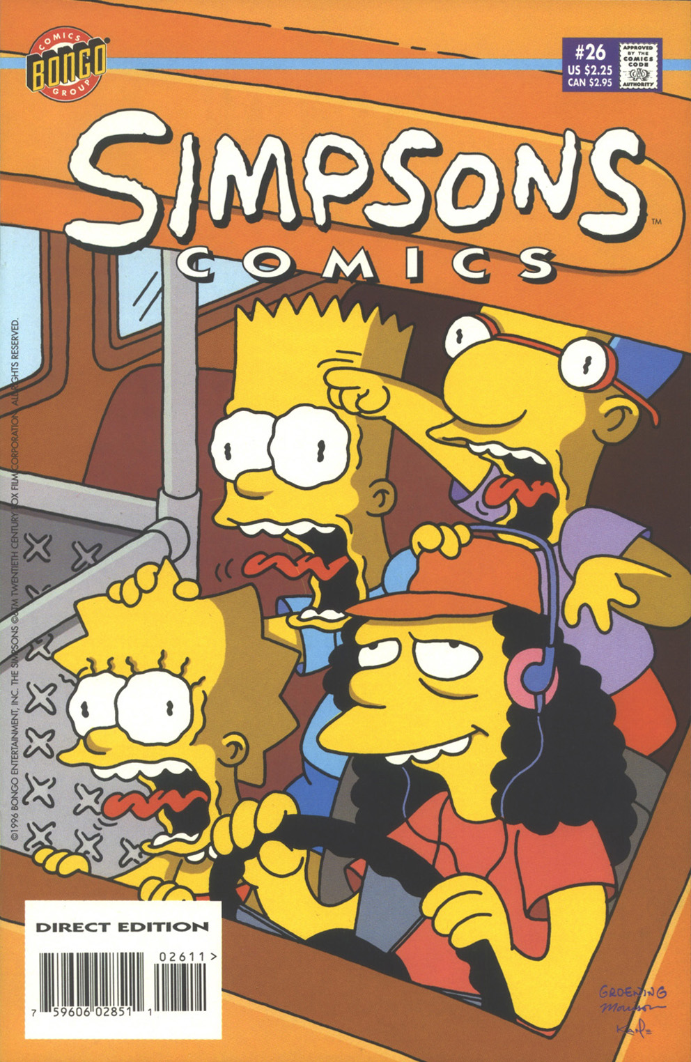 Simpsons Comics issue 26 - Page 1