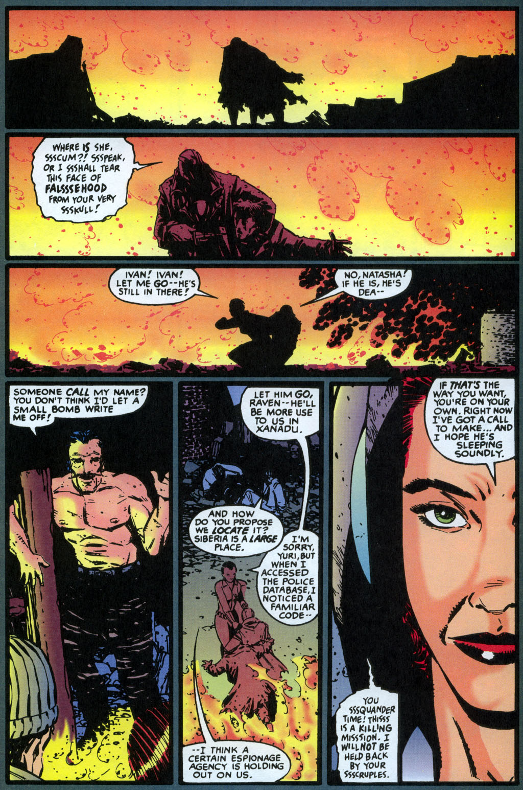 Read online Fury/Black Widow: Death Duty comic -  Issue # Full - 48