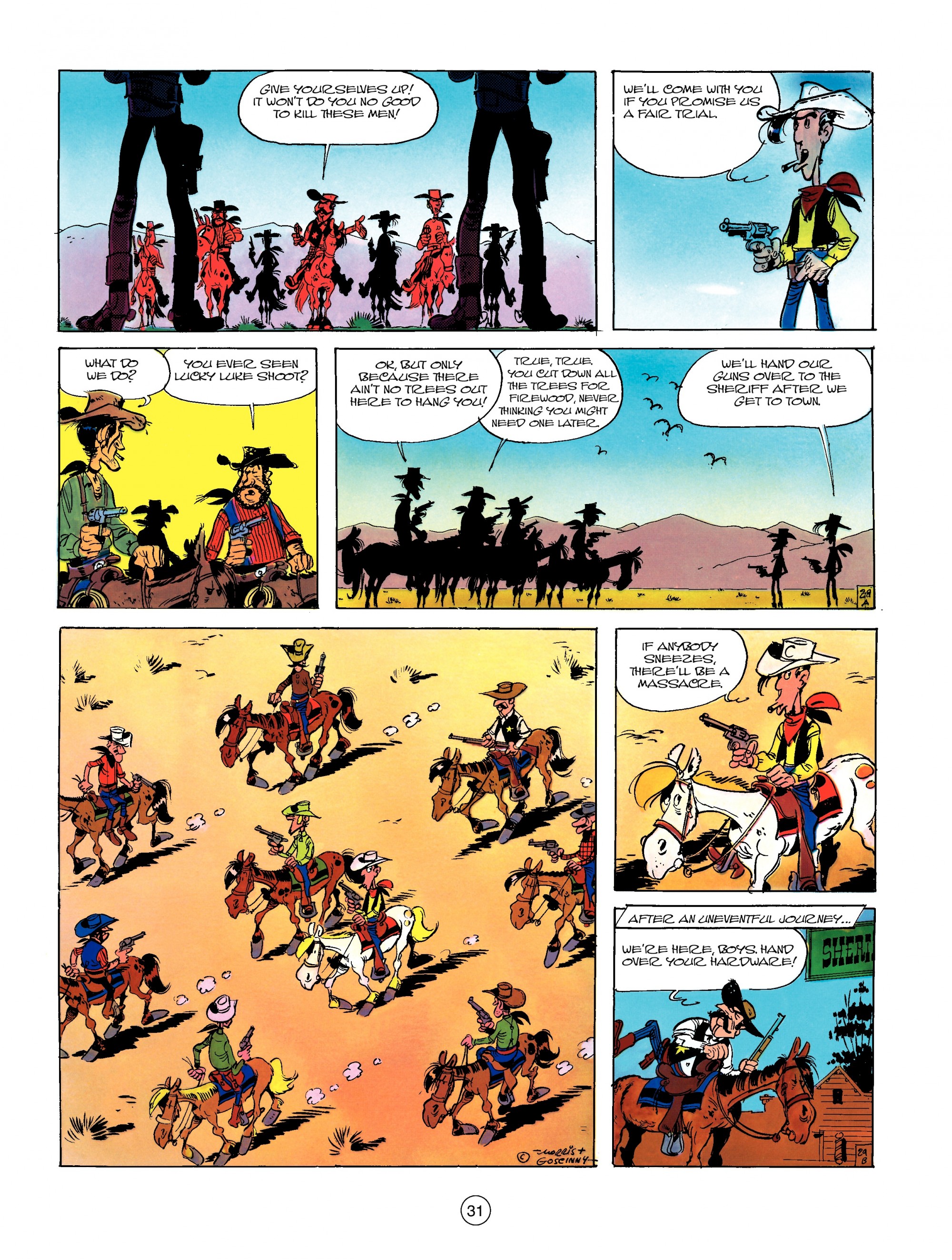 Read online A Lucky Luke Adventure comic -  Issue #13 - 31
