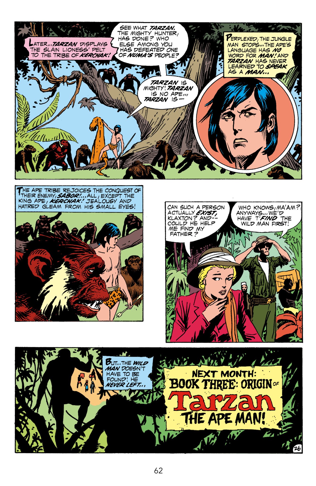 Read online Edgar Rice Burroughs' Tarzan The Joe Kubert Years comic -  Issue # TPB 1 (Part 1) - 63