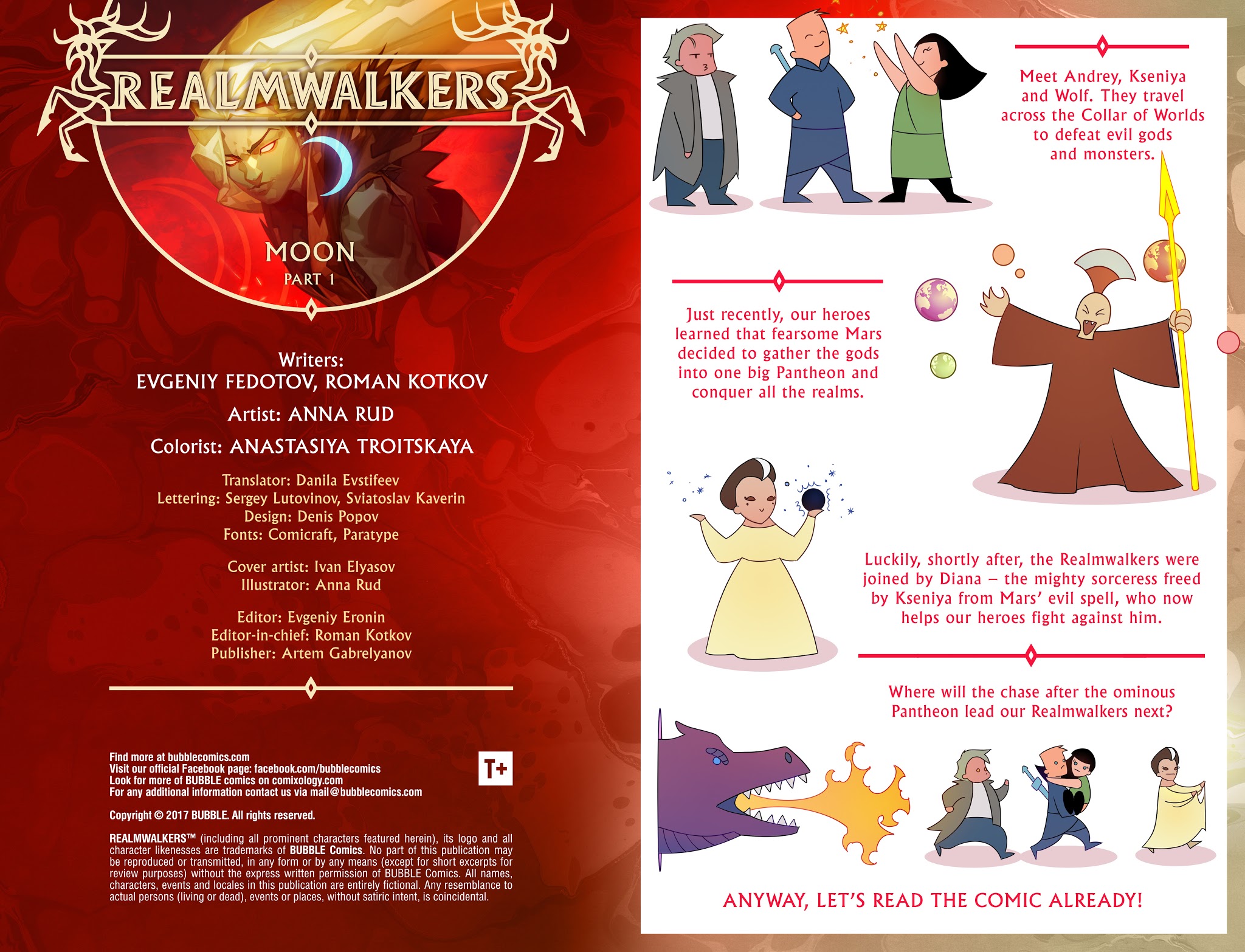 Read online Realmwalkers comic -  Issue #7 - 2
