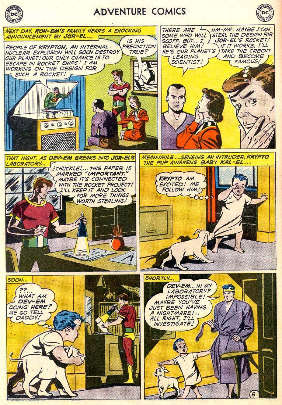 Read online Adventure Comics (1938) comic -  Issue #287 - 10