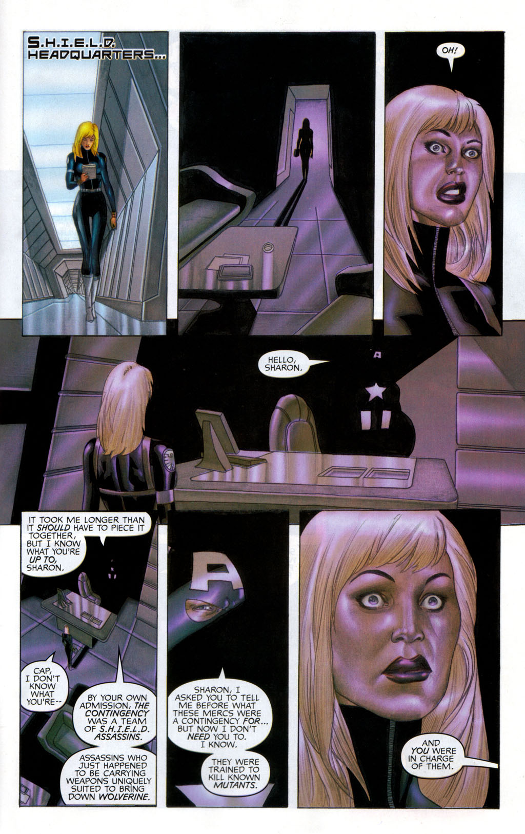 Read online Wolverine/Captain America comic -  Issue #4 - 21