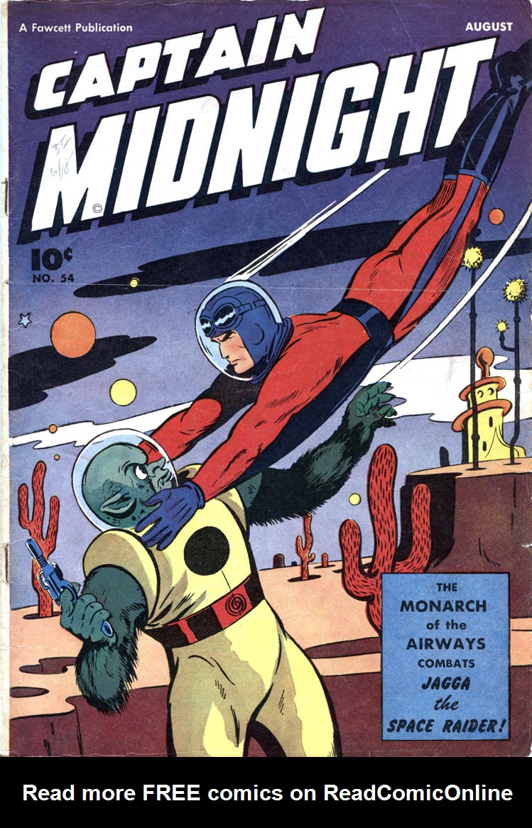 Read online Captain Midnight (1942) comic -  Issue #54 - 1
