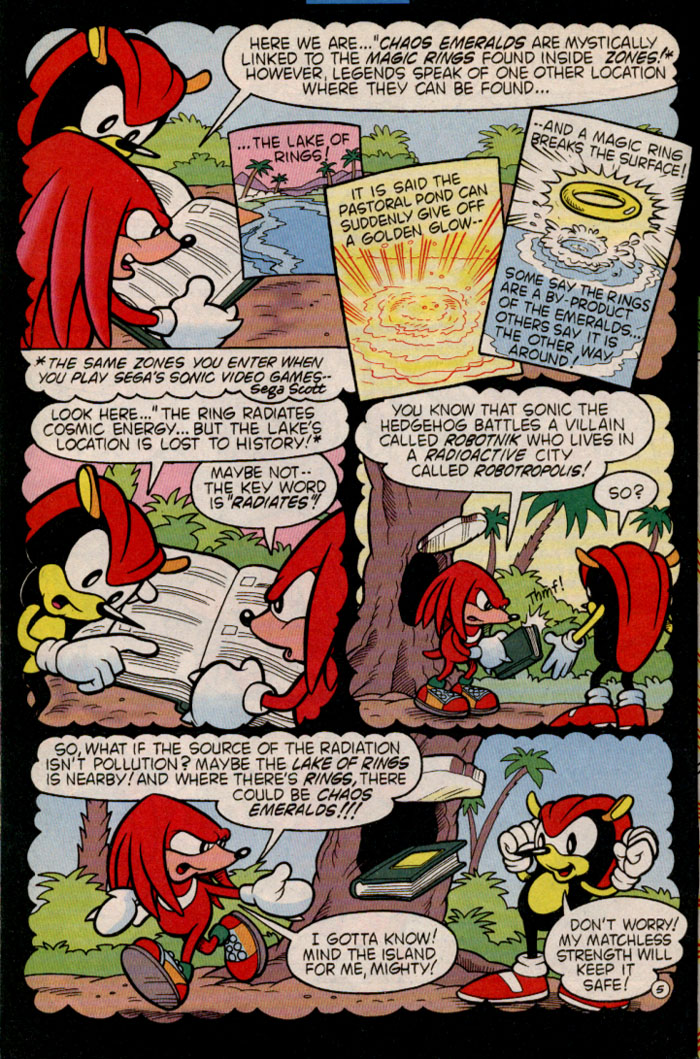 Read online Super Sonic vs. Hyper Knuckles comic -  Issue # Full - 7