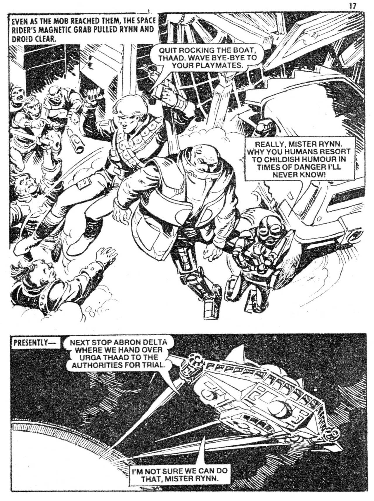 Read online Starblazer comic -  Issue #201 - 18