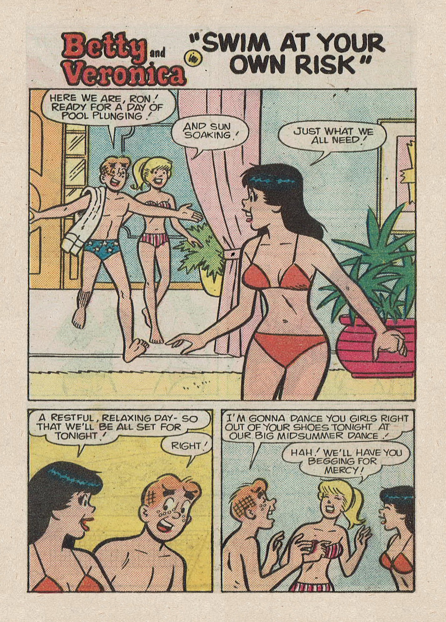 Read online Betty and Veronica Digest Magazine comic -  Issue #26 - 65