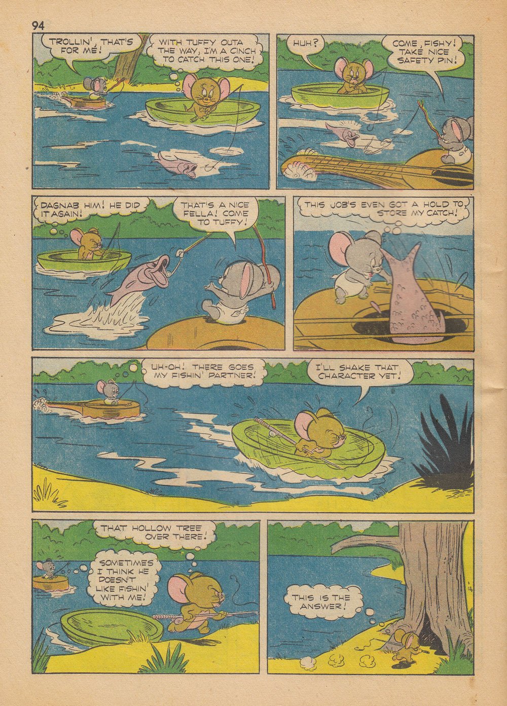 Read online Tom and Jerry's Summer Fun comic -  Issue #1 - 96