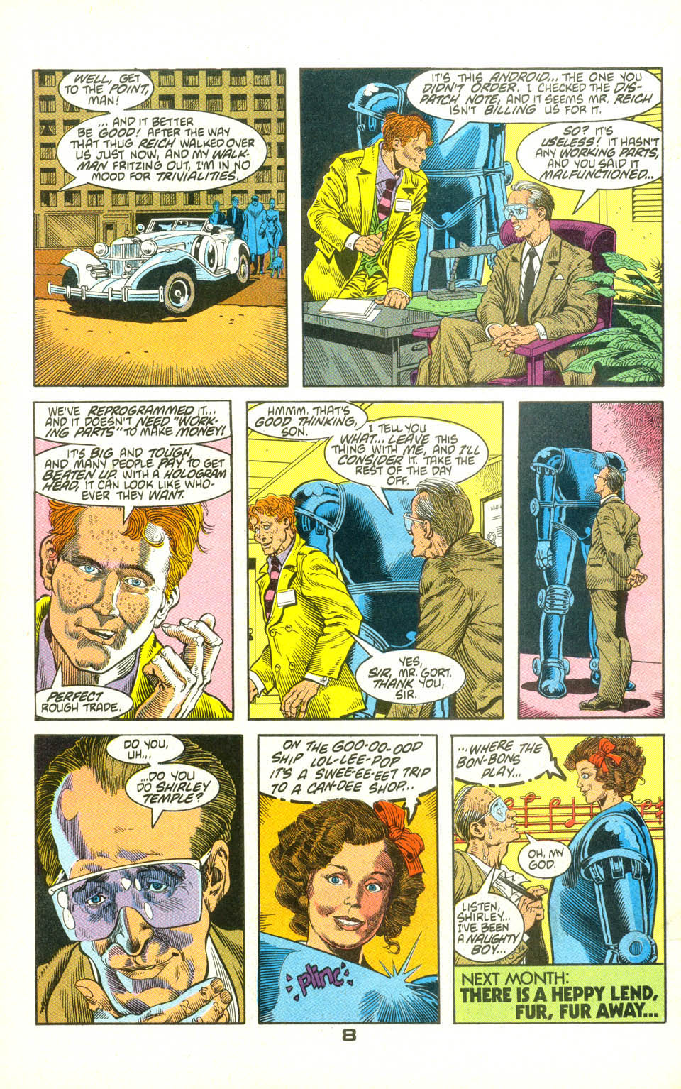 Read online American Flagg! comic -  Issue #22 - 30