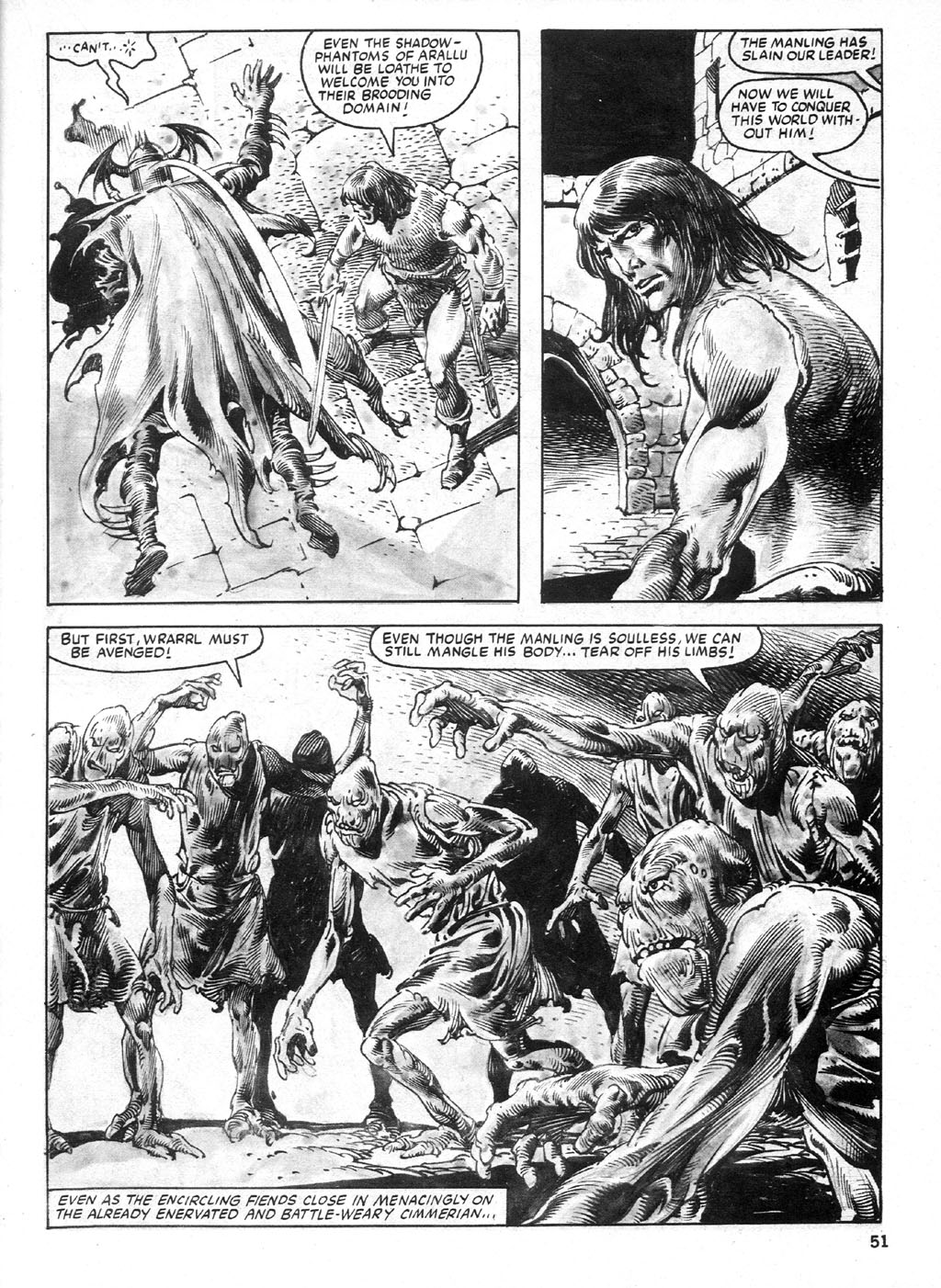 Read online The Savage Sword Of Conan comic -  Issue #96 - 51