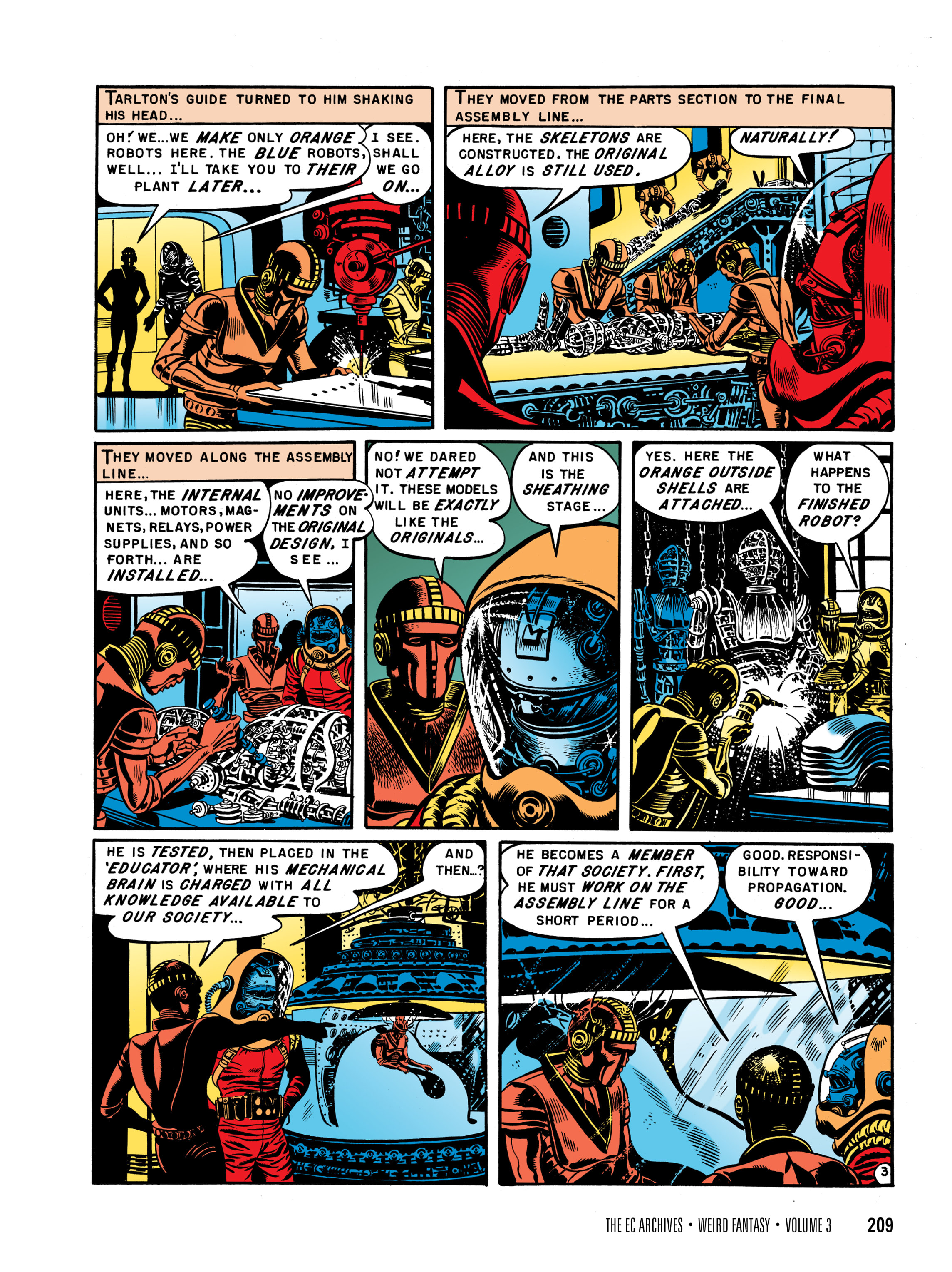 Read online The EC Archives: Weird Fantasy comic -  Issue # TPB 3 (Part 2) - 112