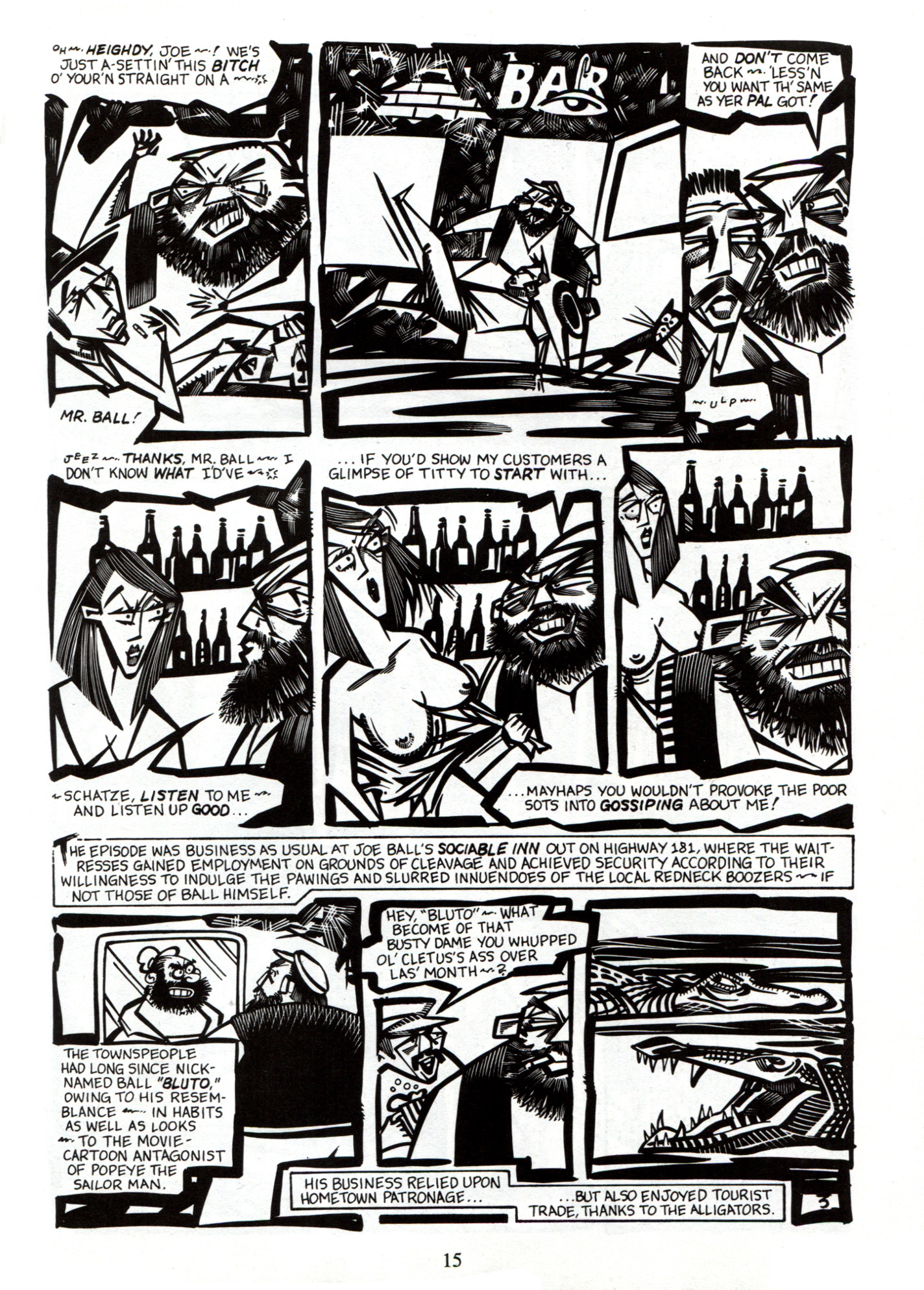Read online Taboo comic -  Issue #9 - 17