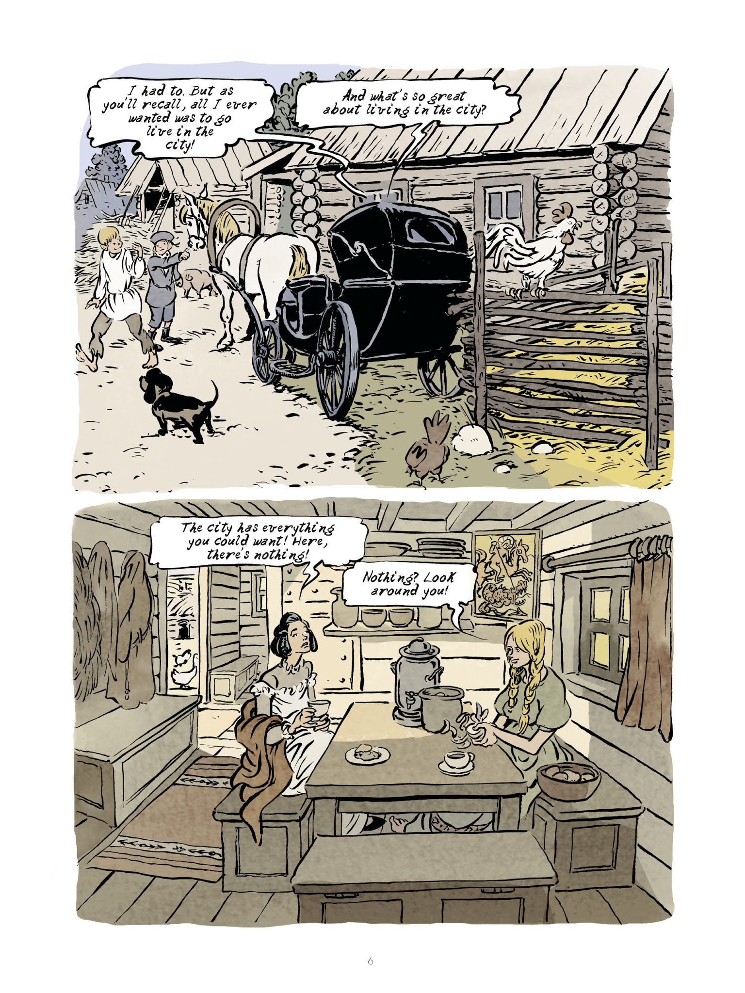 Read online How Much Land Does A Man Need? comic -  Issue # TPB - 6