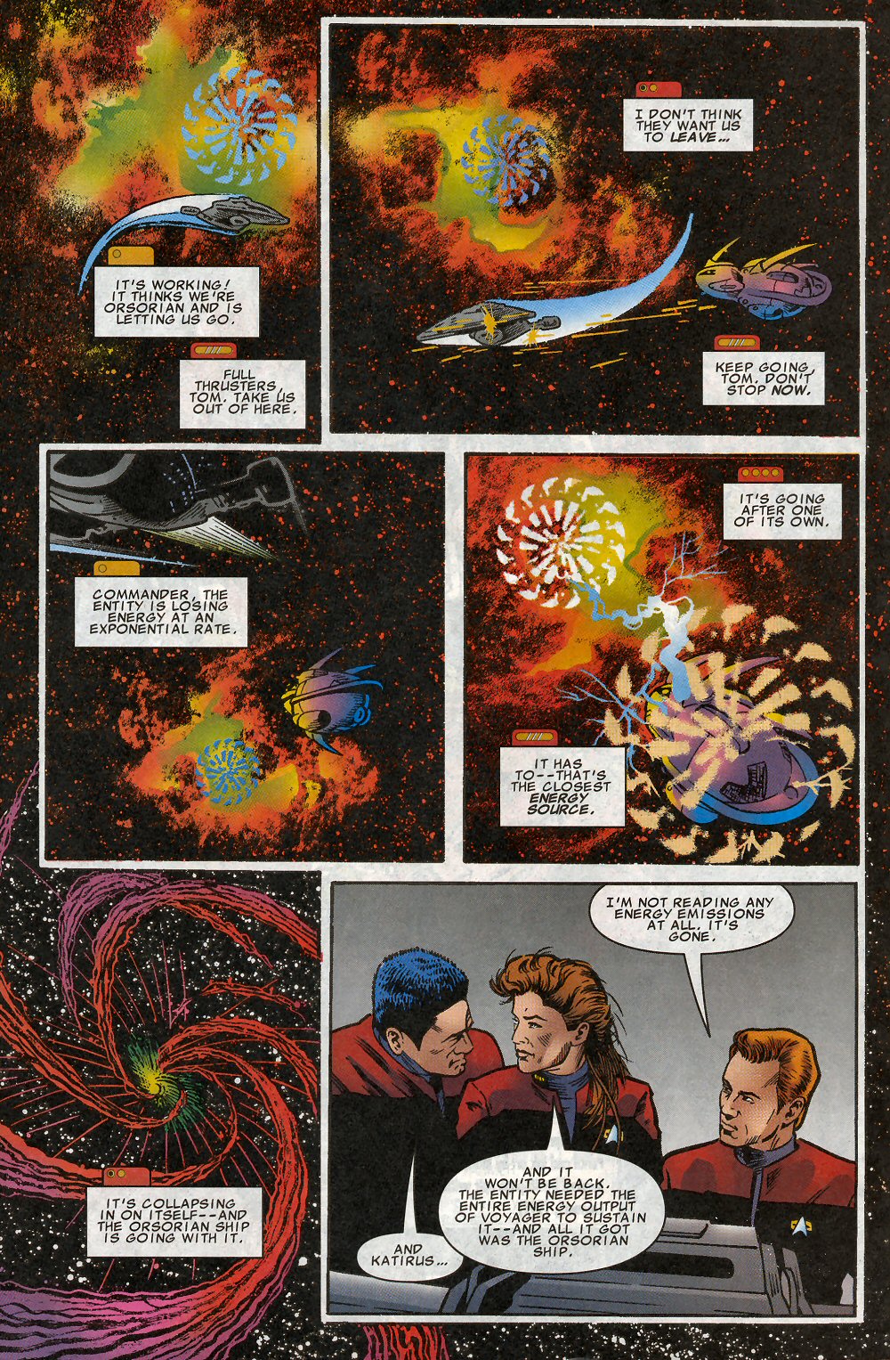 Read online Star Trek: Voyager comic -  Issue #15 - 33