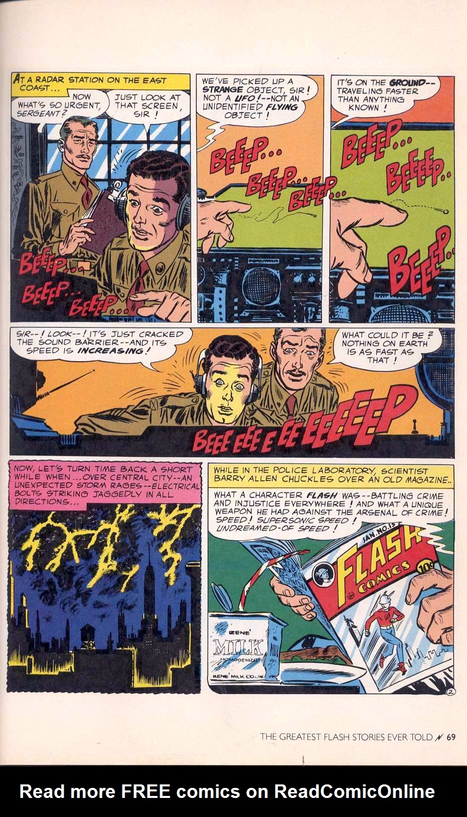 Read online The Greatest Flash Stories Ever Told comic -  Issue # TPB - 70