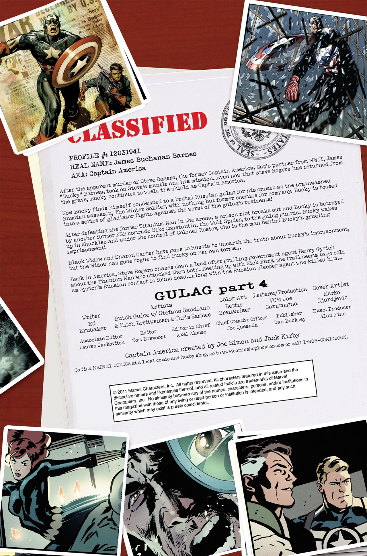 Read online Captain America (1968) comic -  Issue #619 - 2